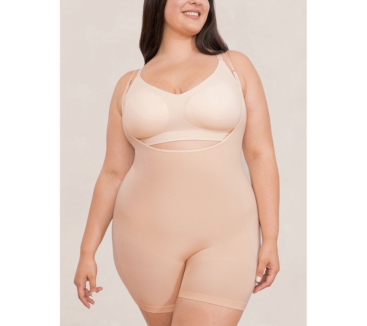 Shapermint Open Bust Bodysuit Shaper