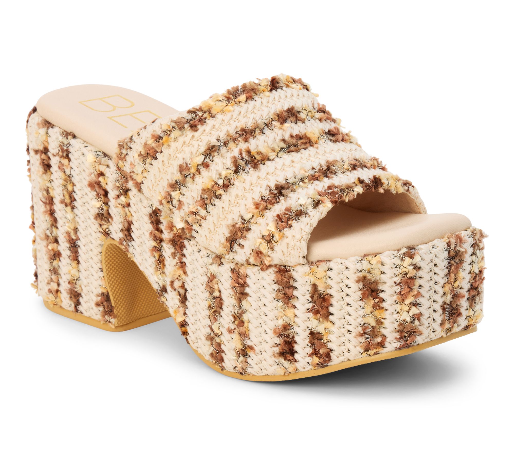 Beach by Matisse Chunky Raffia Platform Sandal- Como