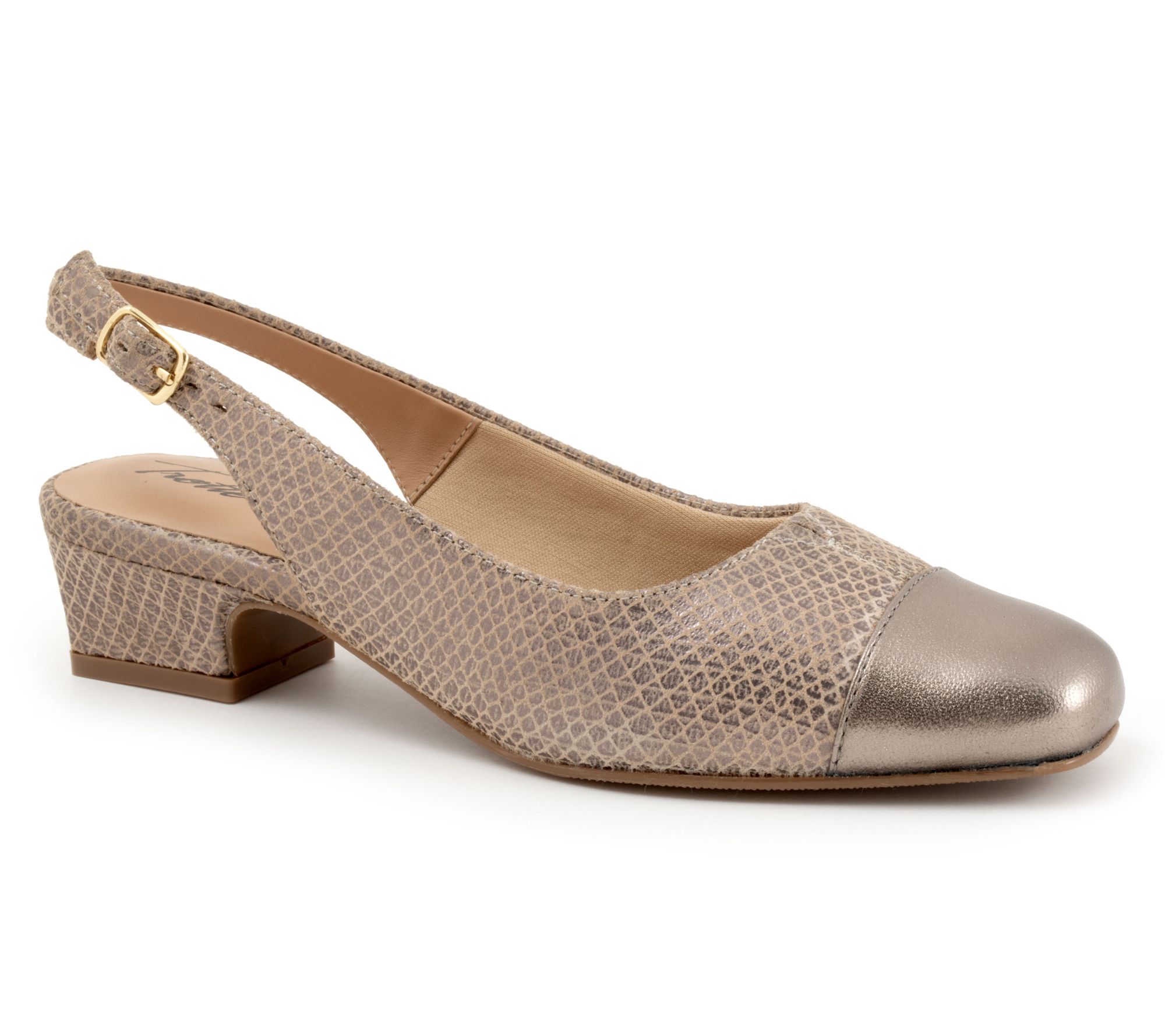 Trotters Women's Dea Slingback Kitten Heels