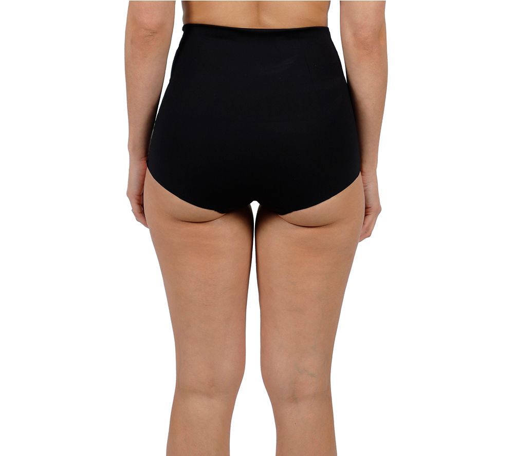 Women's Black High Waisted Panties