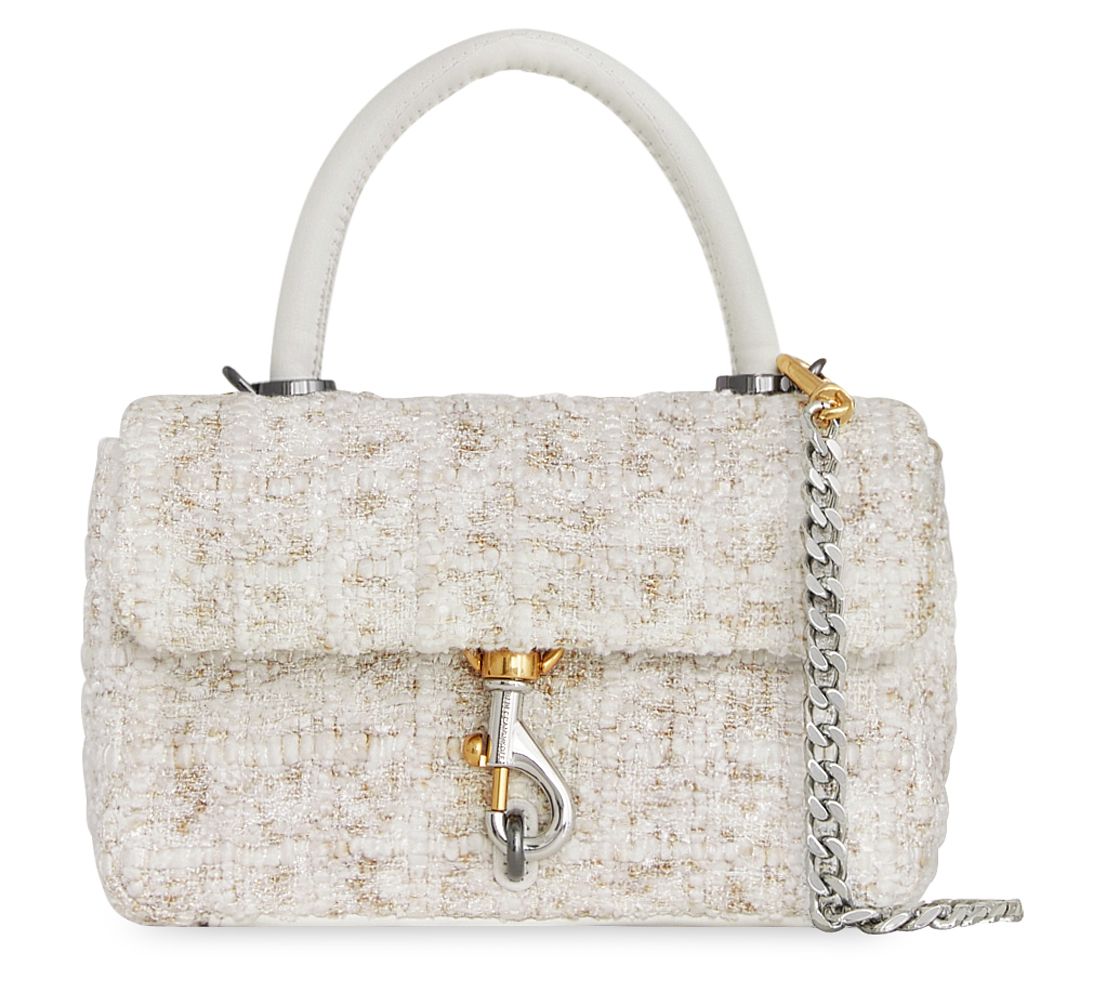 Rebecca Minkoff Edie Top Handle Leather Bag - QVC.com