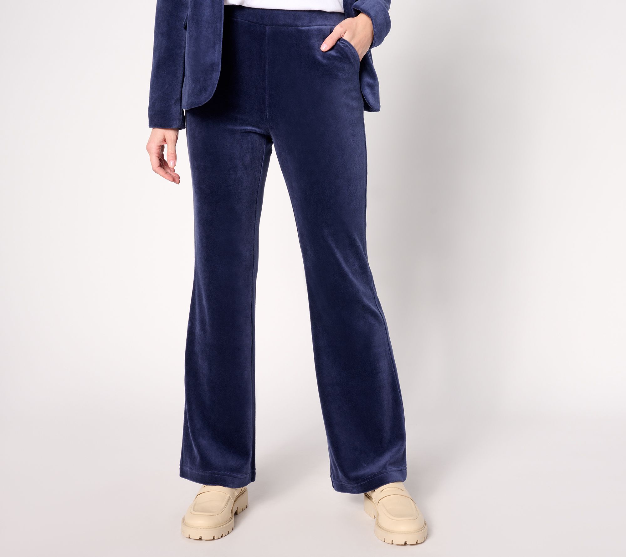 "As Is" Studio Park x Shawn Killinger Reg Velveteen Flare Pants