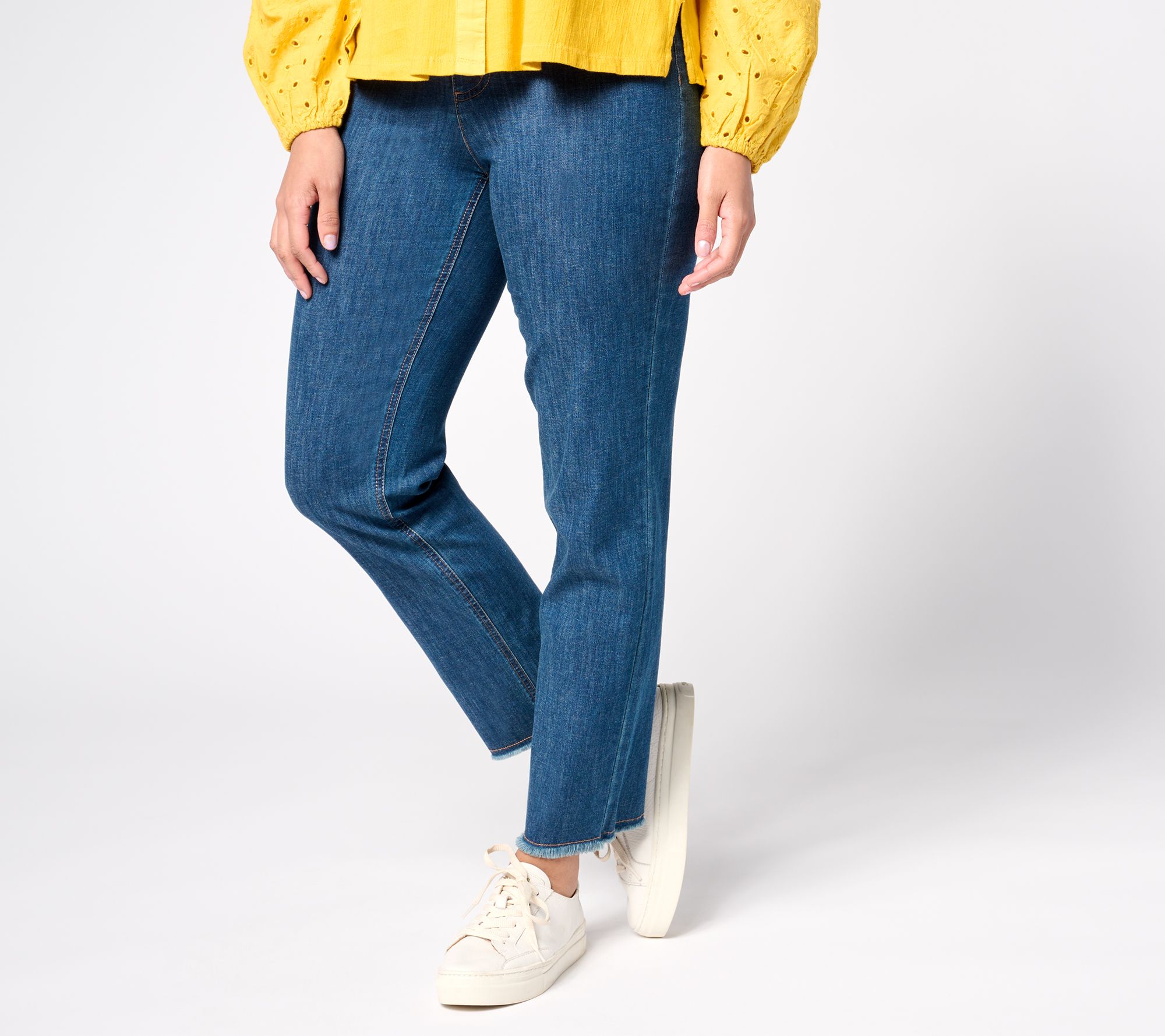 "As Is" Denim & Co. Canyon Retreat Desert Denim Relaxed Jean