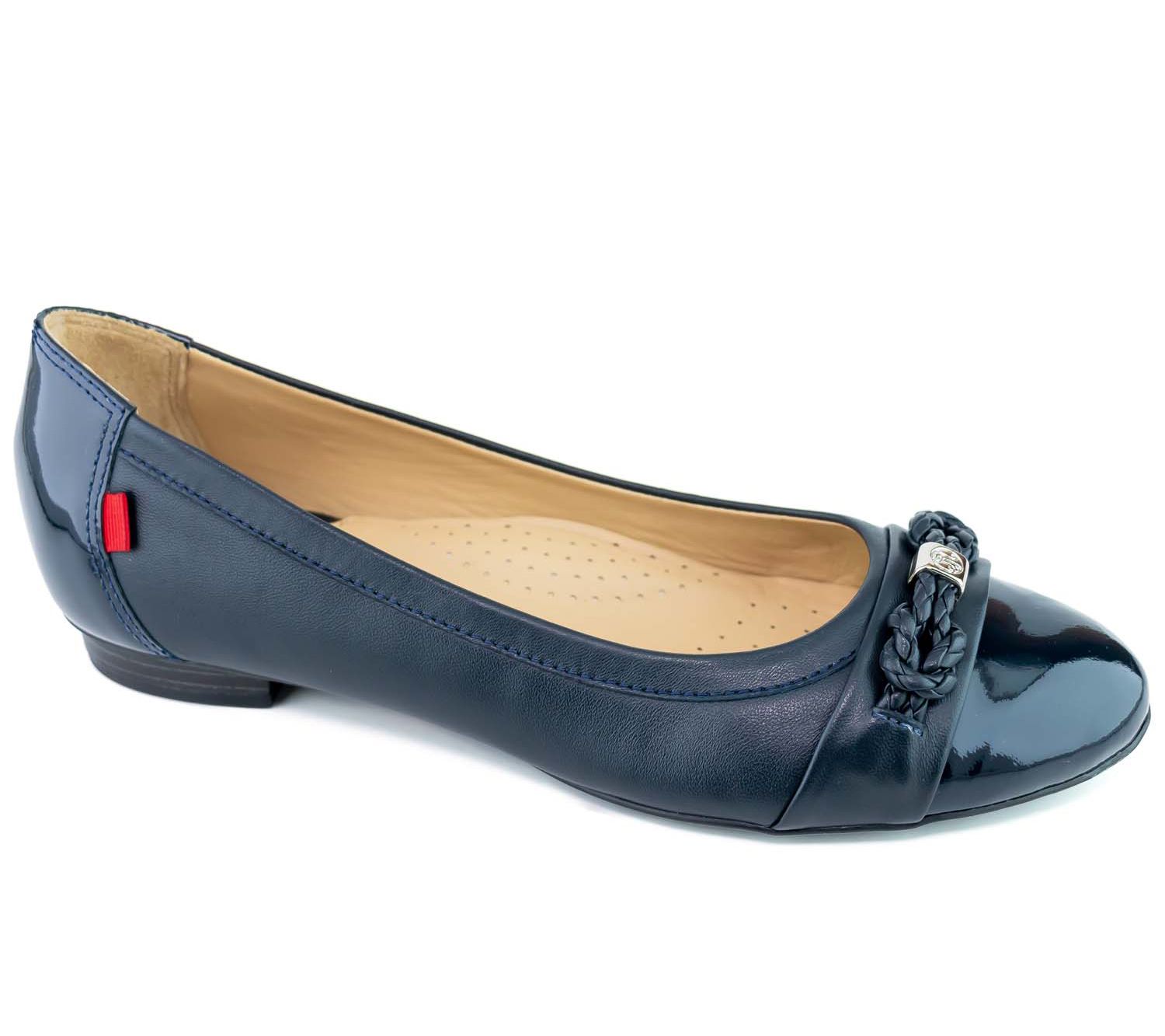 Marc Joseph New York Leather Ballet Flat- Parkve