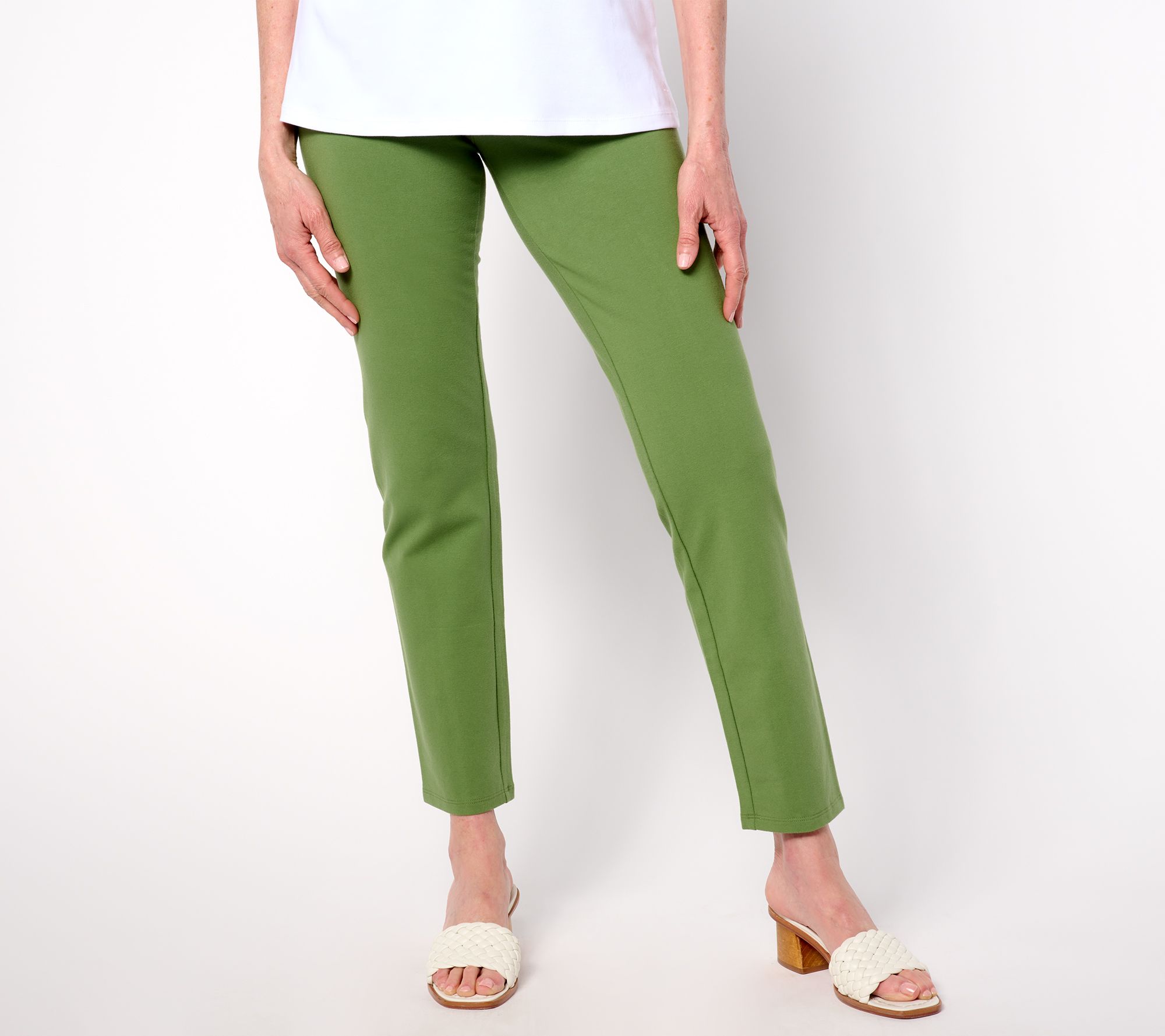 Women with Control Tummy Control 86/14 Regular Slim Leg Pants