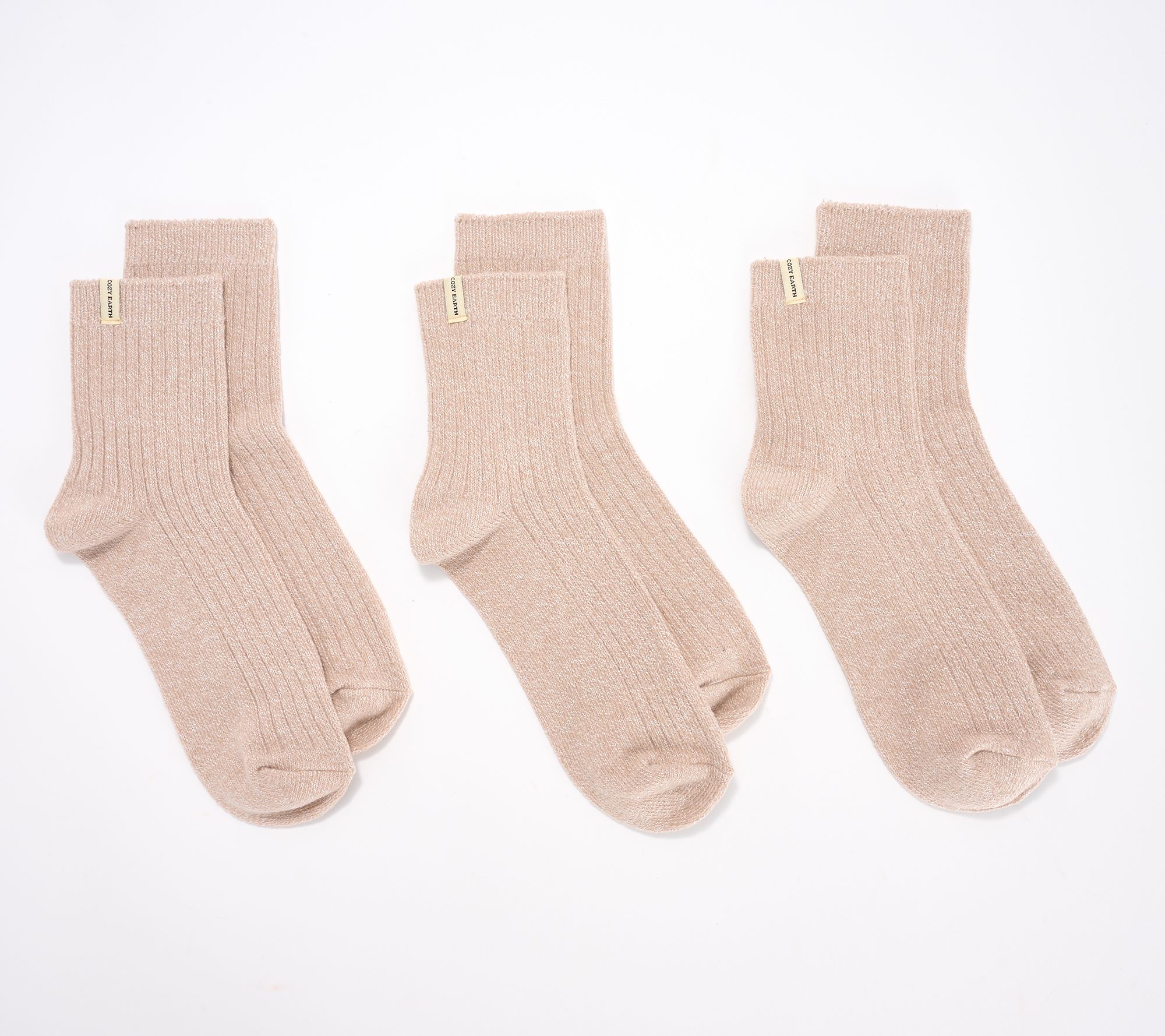 Cozy Earth The Plush Modern Crew Socks