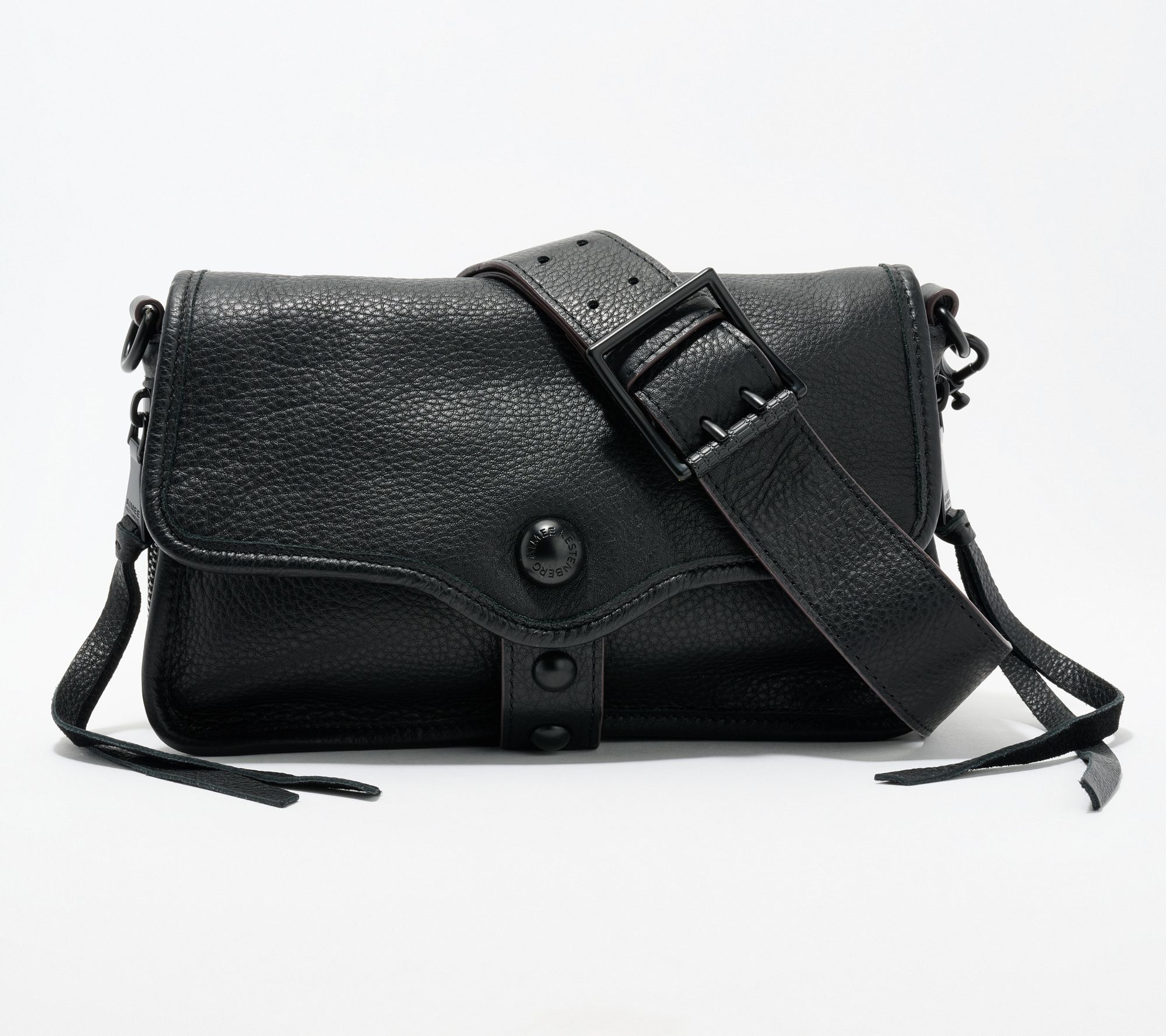 "As Is" Aimee Kestenberg Great Escape Medium Leather Crossbody