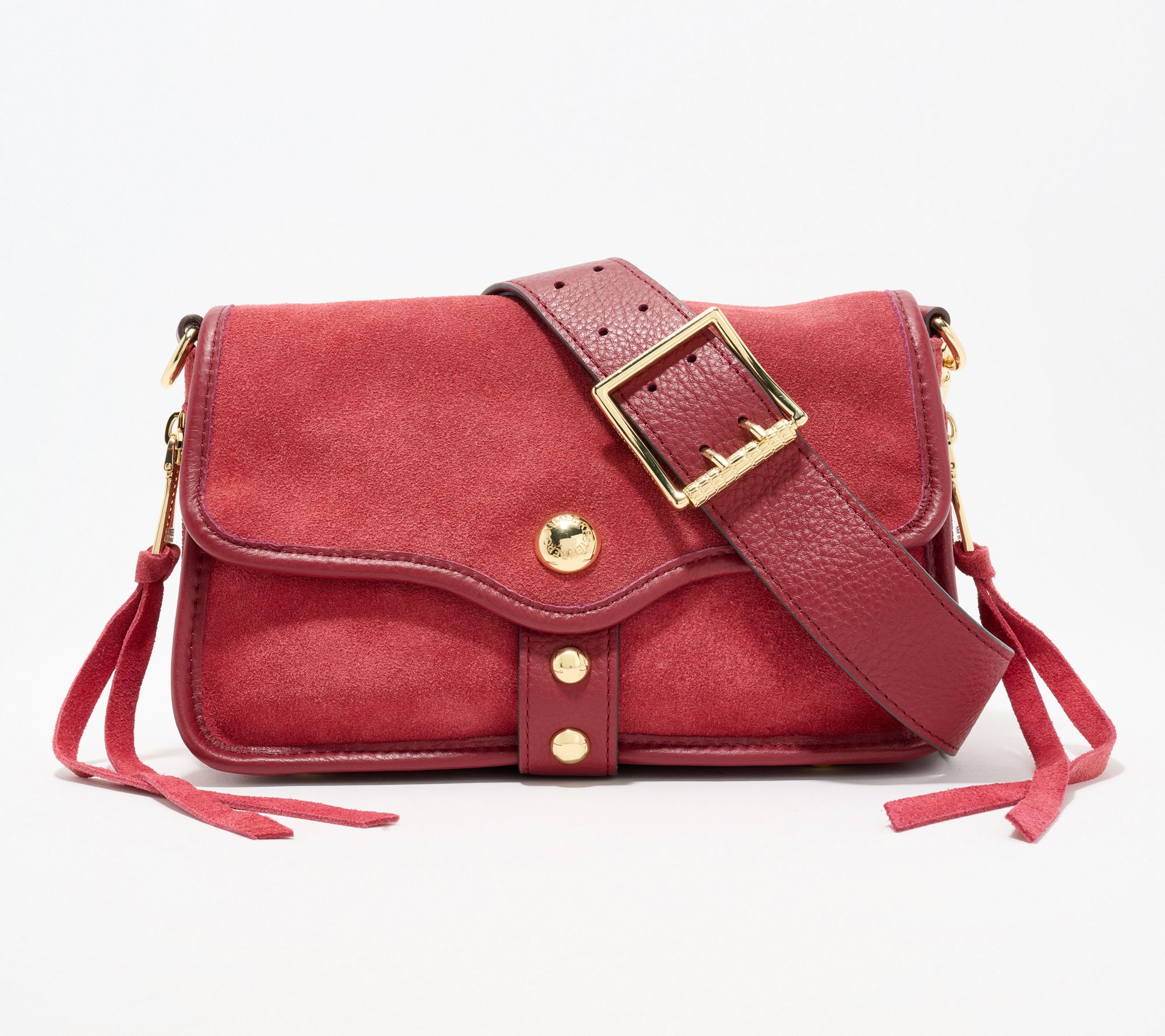 "As Is" Aimee Kestenberg Great Escape Medium Leather Crossbody