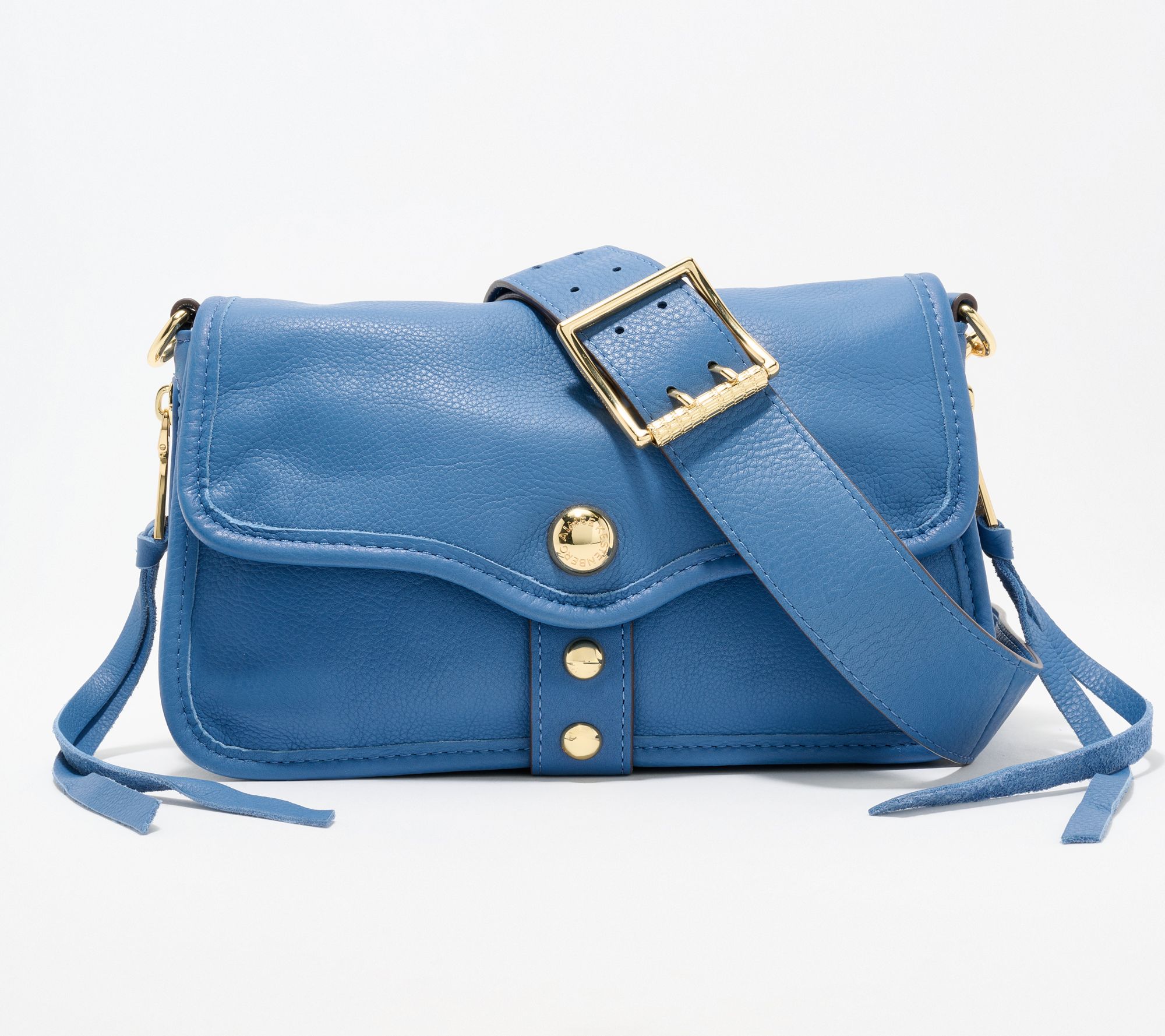 "As Is" Aimee Kestenberg Great Escape Medium Leather Crossbody