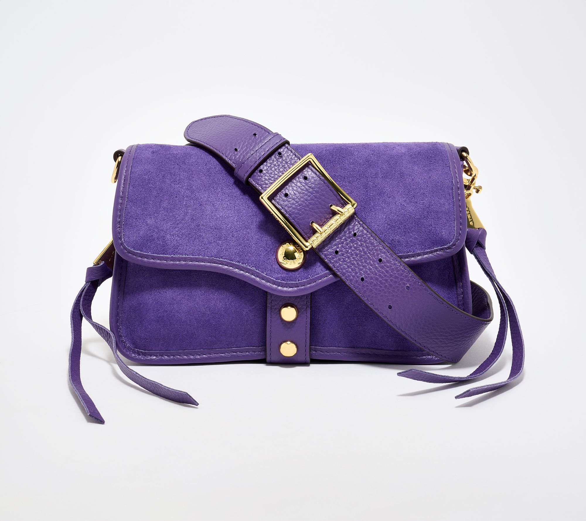 "As Is" Aimee Kestenberg Great Escape Medium Leather Crossbody