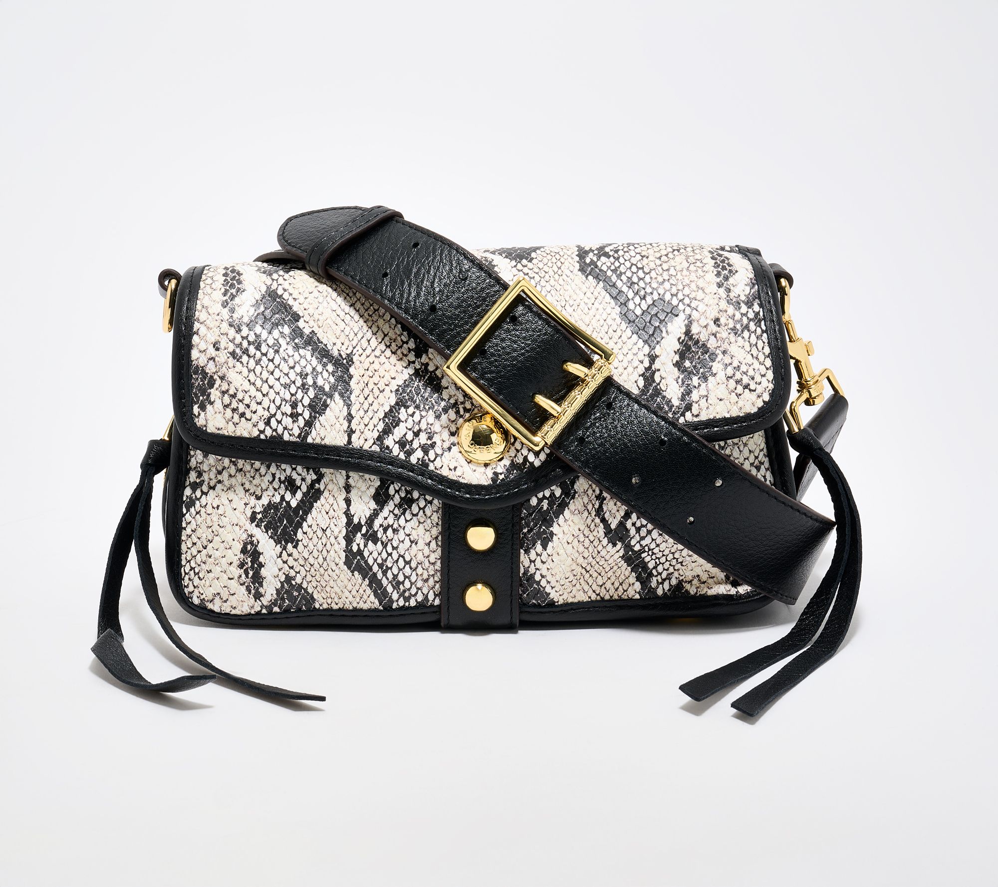 "As Is" Aimee Kestenberg Great Escape Medium Leather Crossbody
