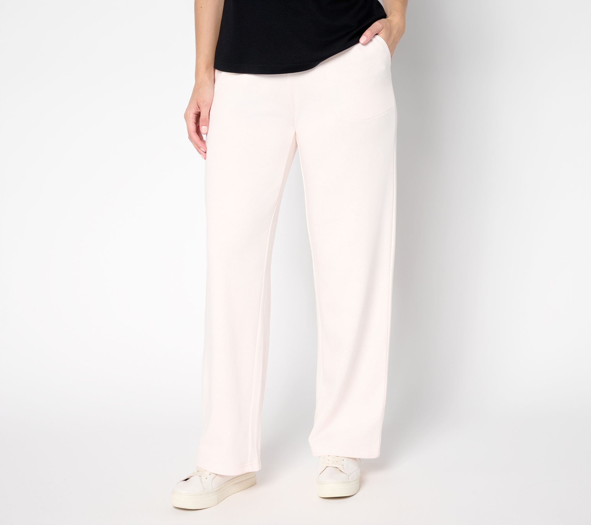Belle Beach by Kim Gravel Petite Seaside Sweats Beach Pant