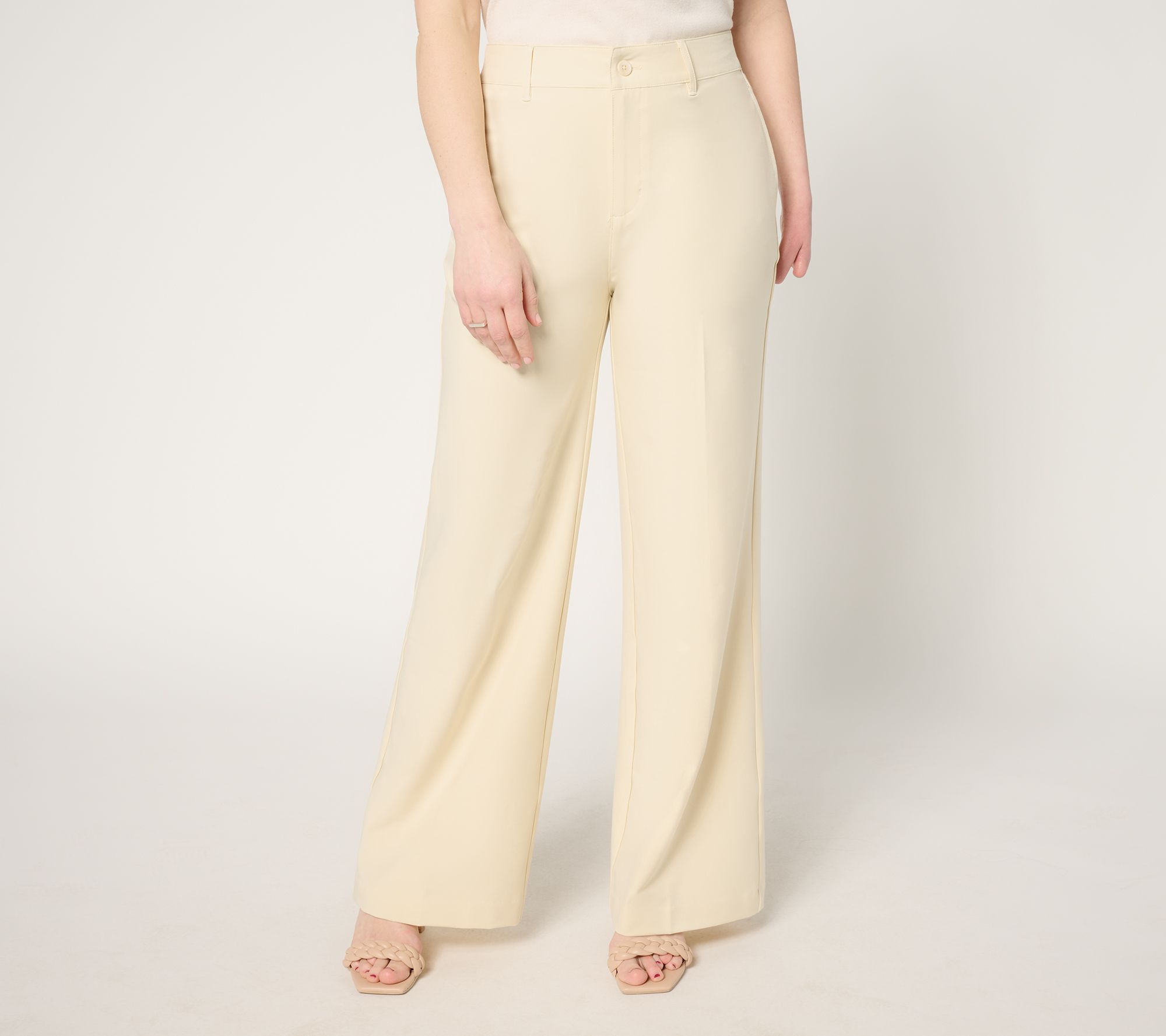 "As Is" BEAUTIFUL by Lawrence Zarian Regular Wide Leg Pant