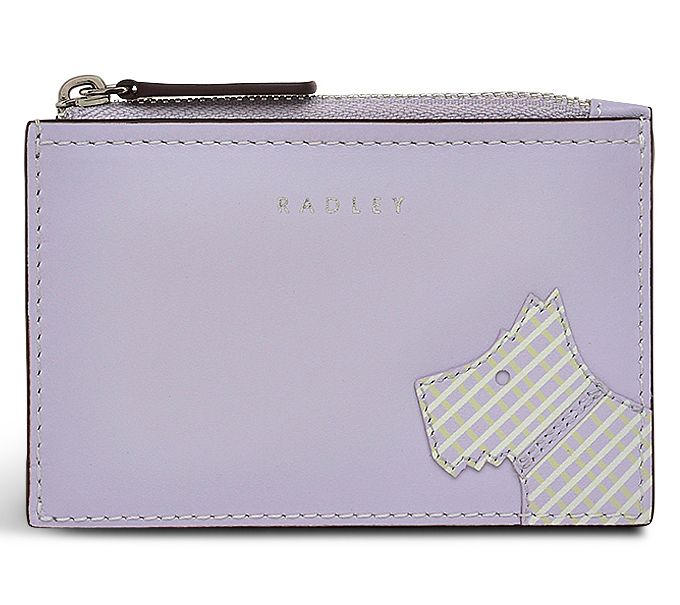 RADLEY Face to Face Check Zip Leather Coin Purse