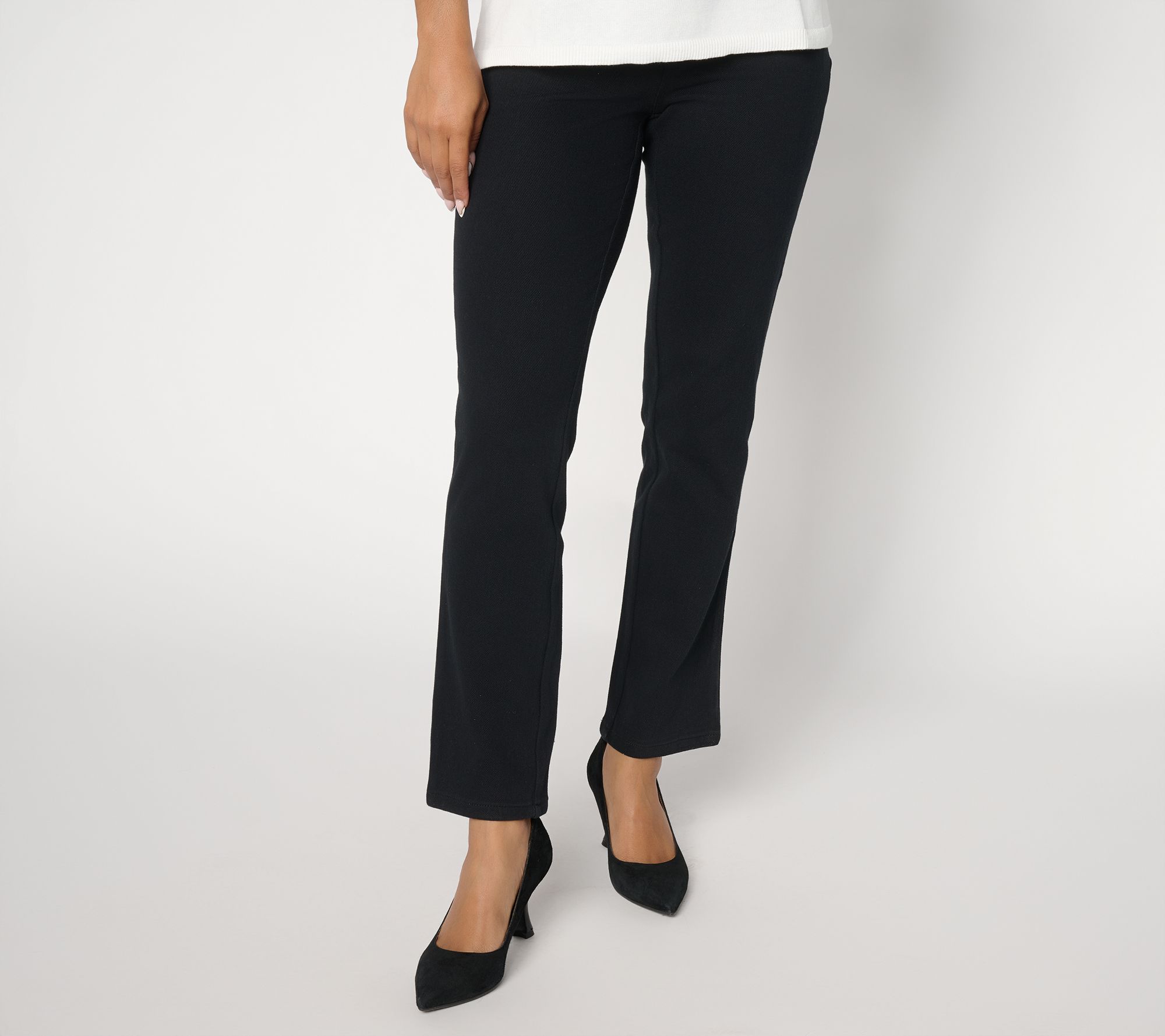 Belle by Kim Gravel Pet Flexibelle Straight-Leg BelleCurve Jean