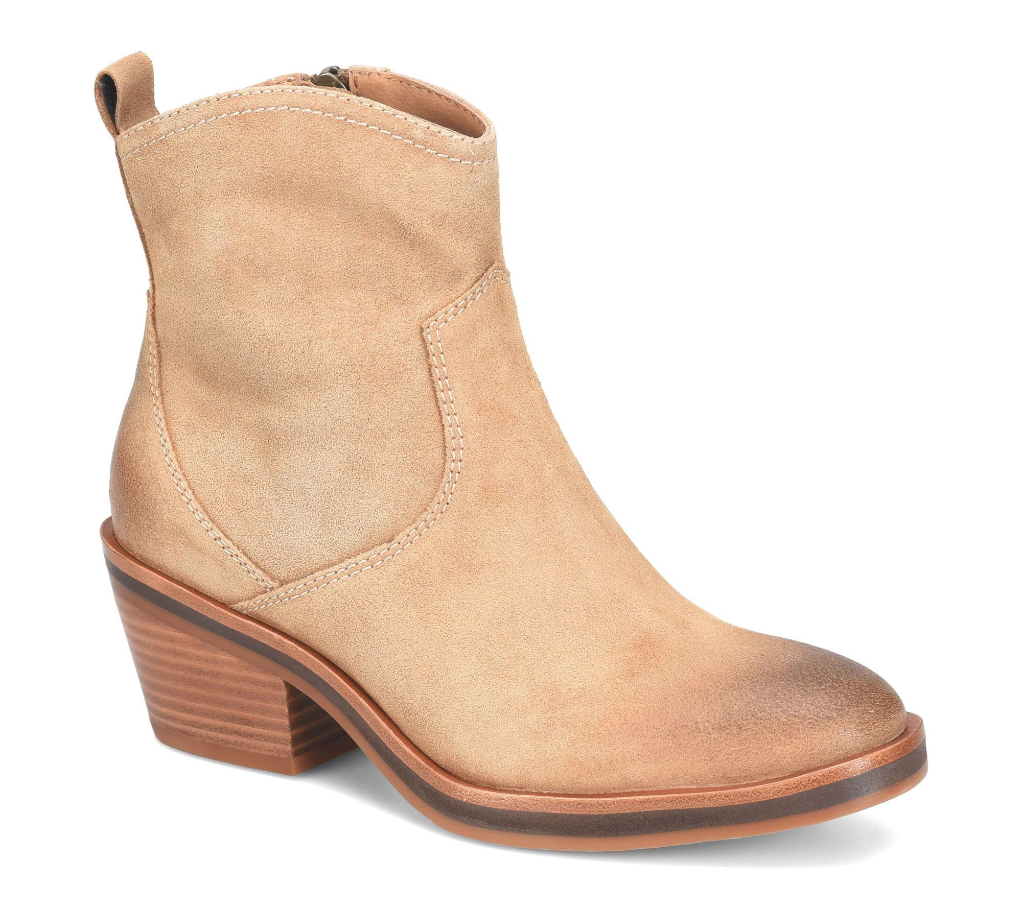 Sofft Leather Western Boot - Shaelynn