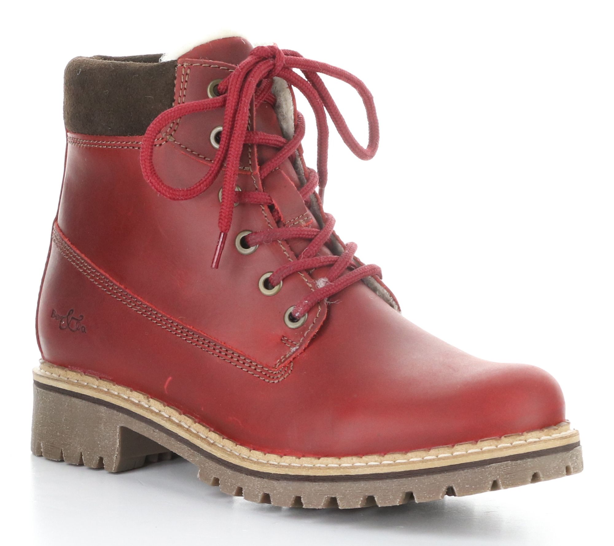 Bos. & Co. Winter Saddle/Suede Lace Up LeatherBoot - Hartt