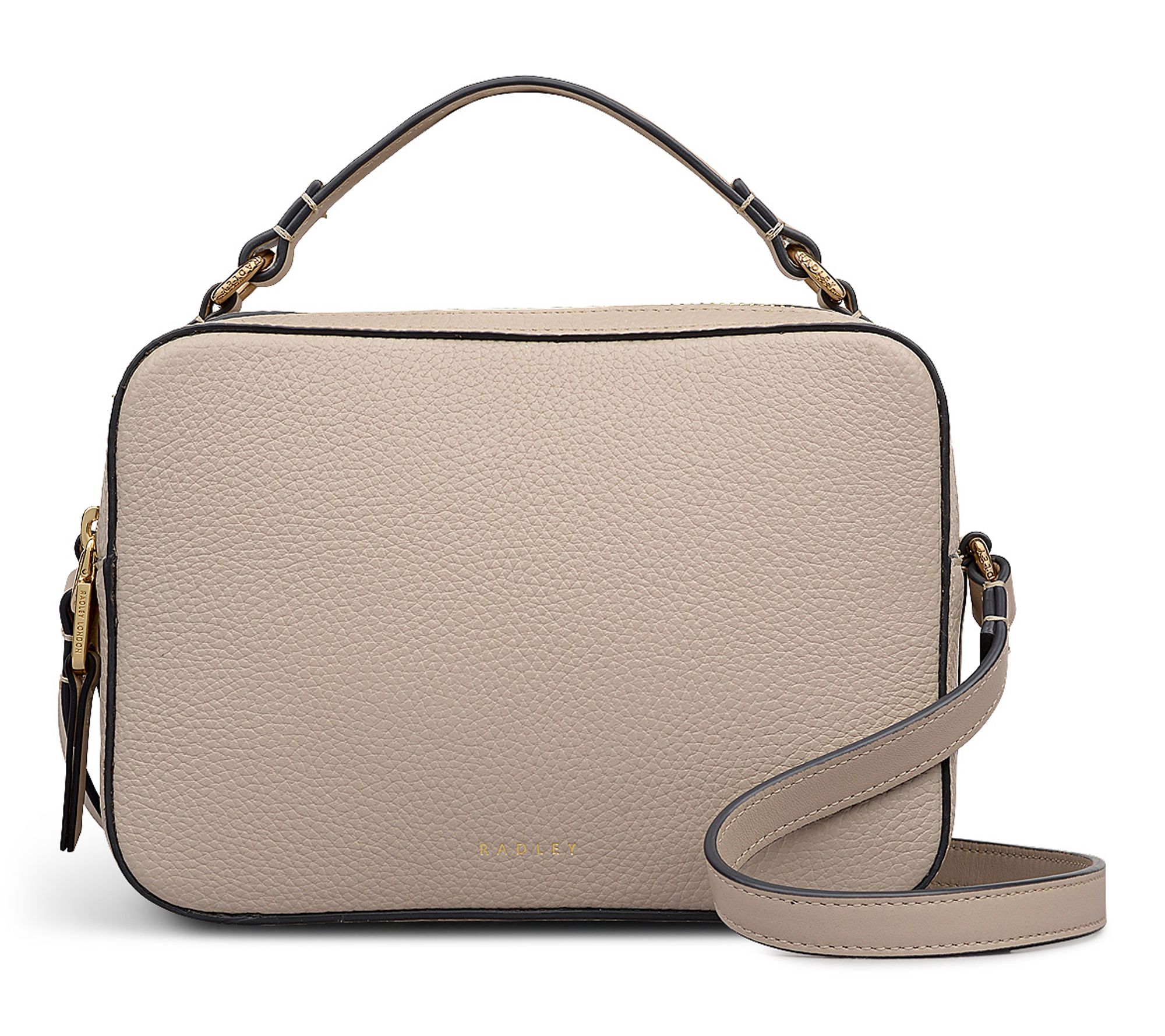 RADLEY Hadley Lane Medium Zip Top Leather Crossbody - QVC.com