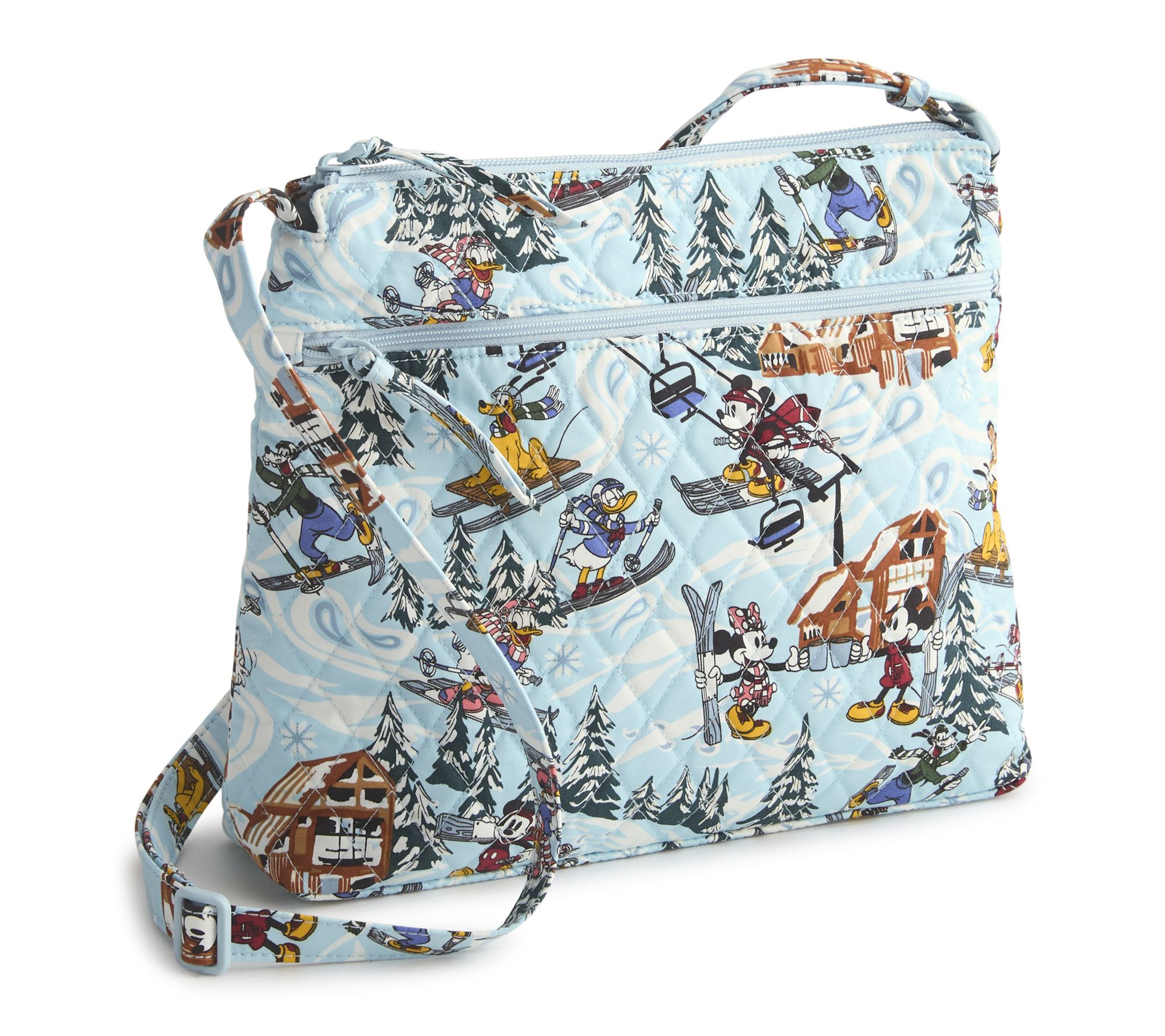 Vera Bradley Disney Ski Weekend Mickey OriginalZip Hipster