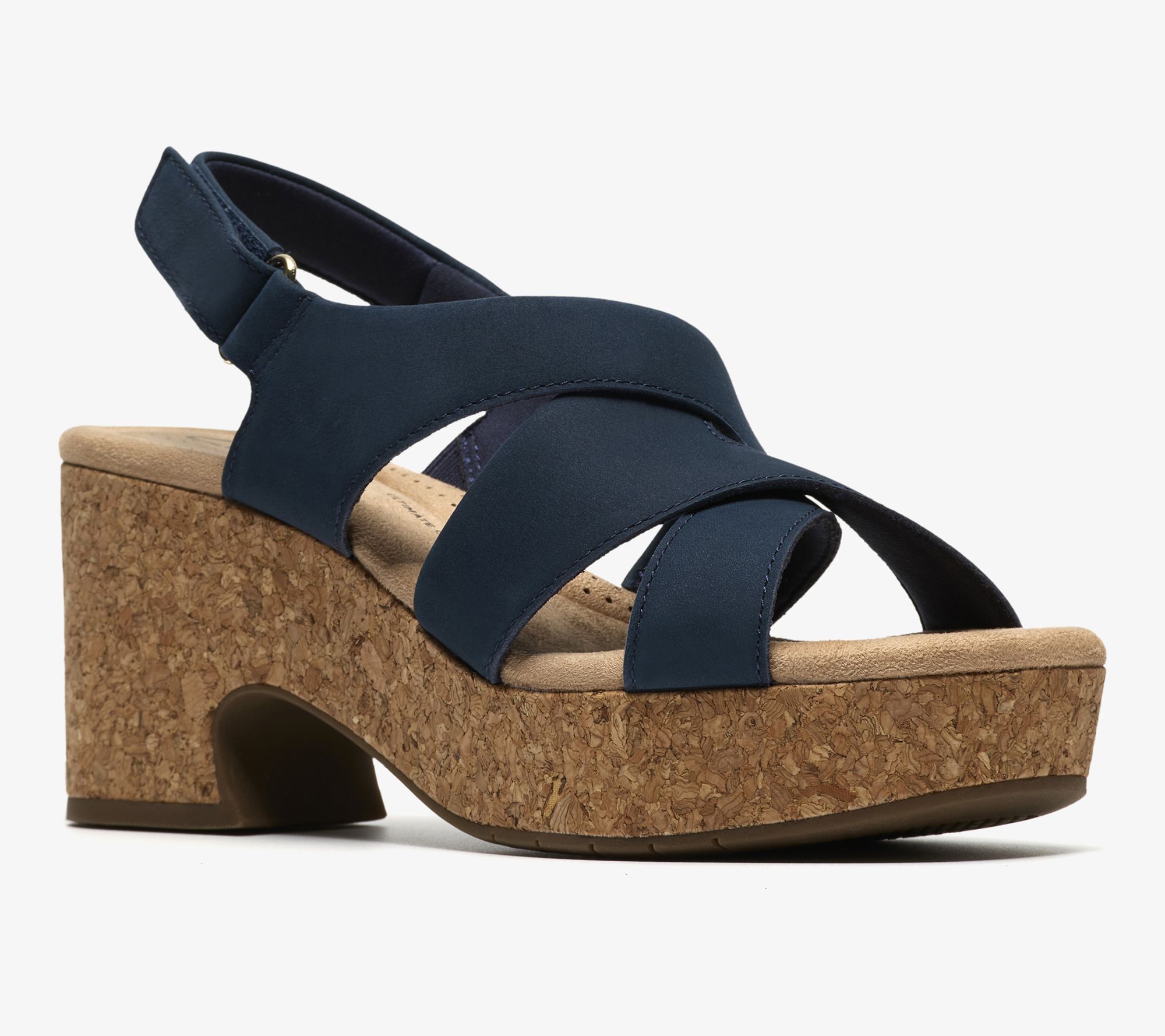 Clarks Collection Leather Wedges -Nerisa Grace