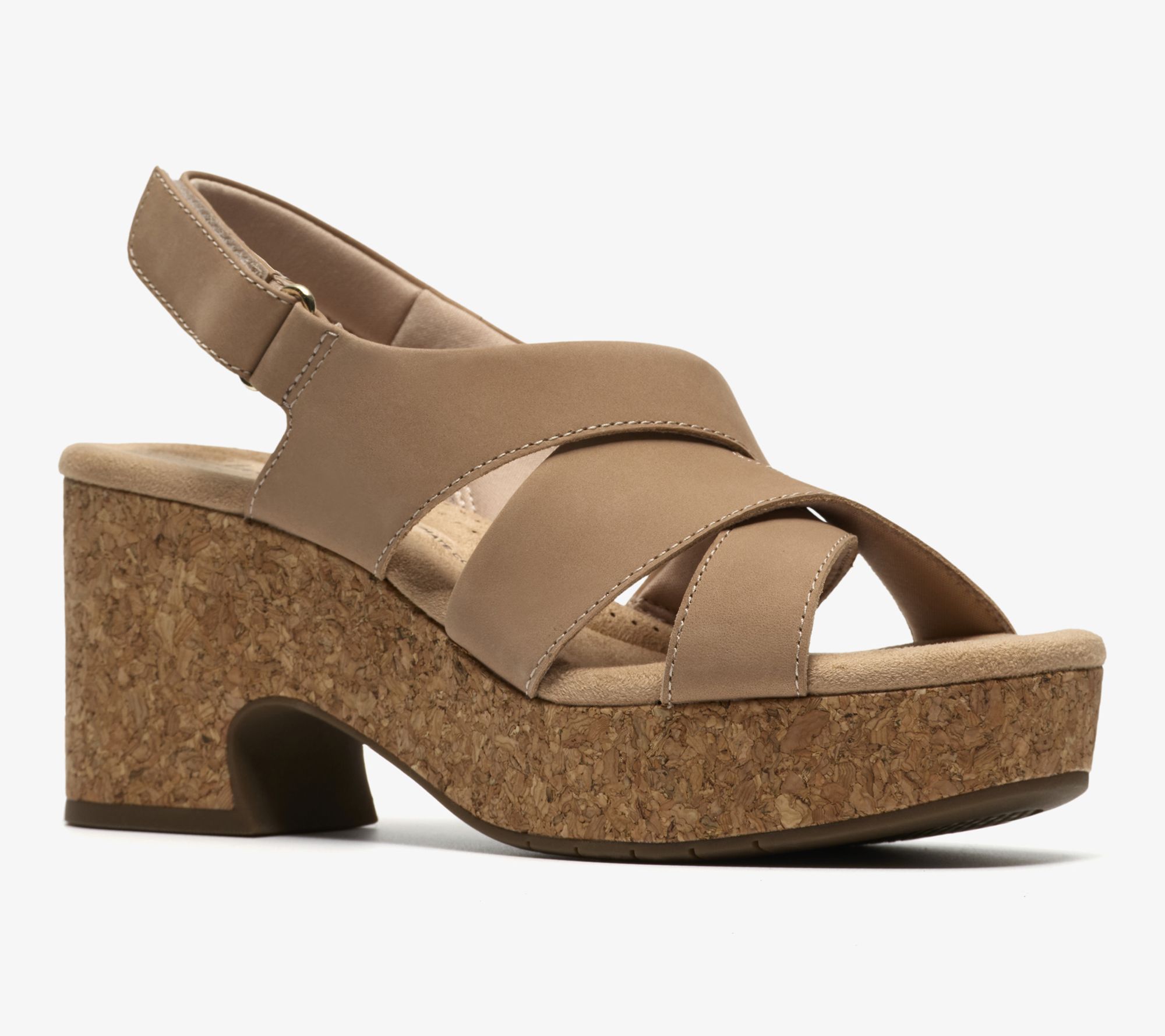 Clarks Collection Leather Wedges -Nerisa Grace