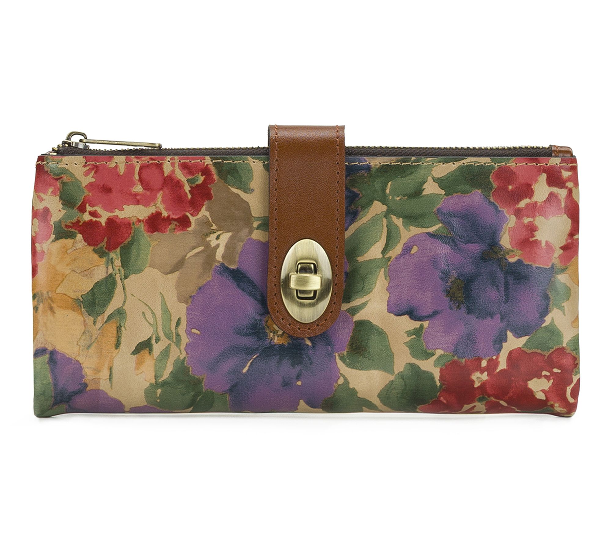 Patricia Nash Annesley Wristlet - French Hydrangeas