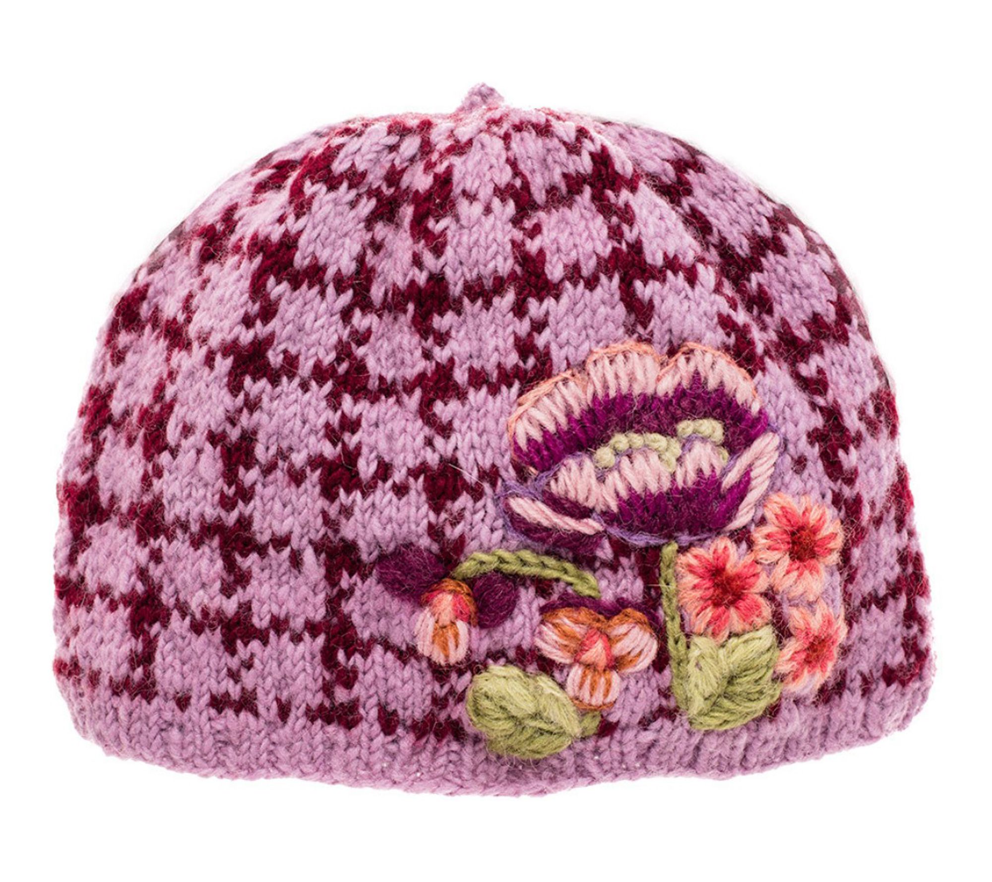 French Knot Georgia Plaid Hat