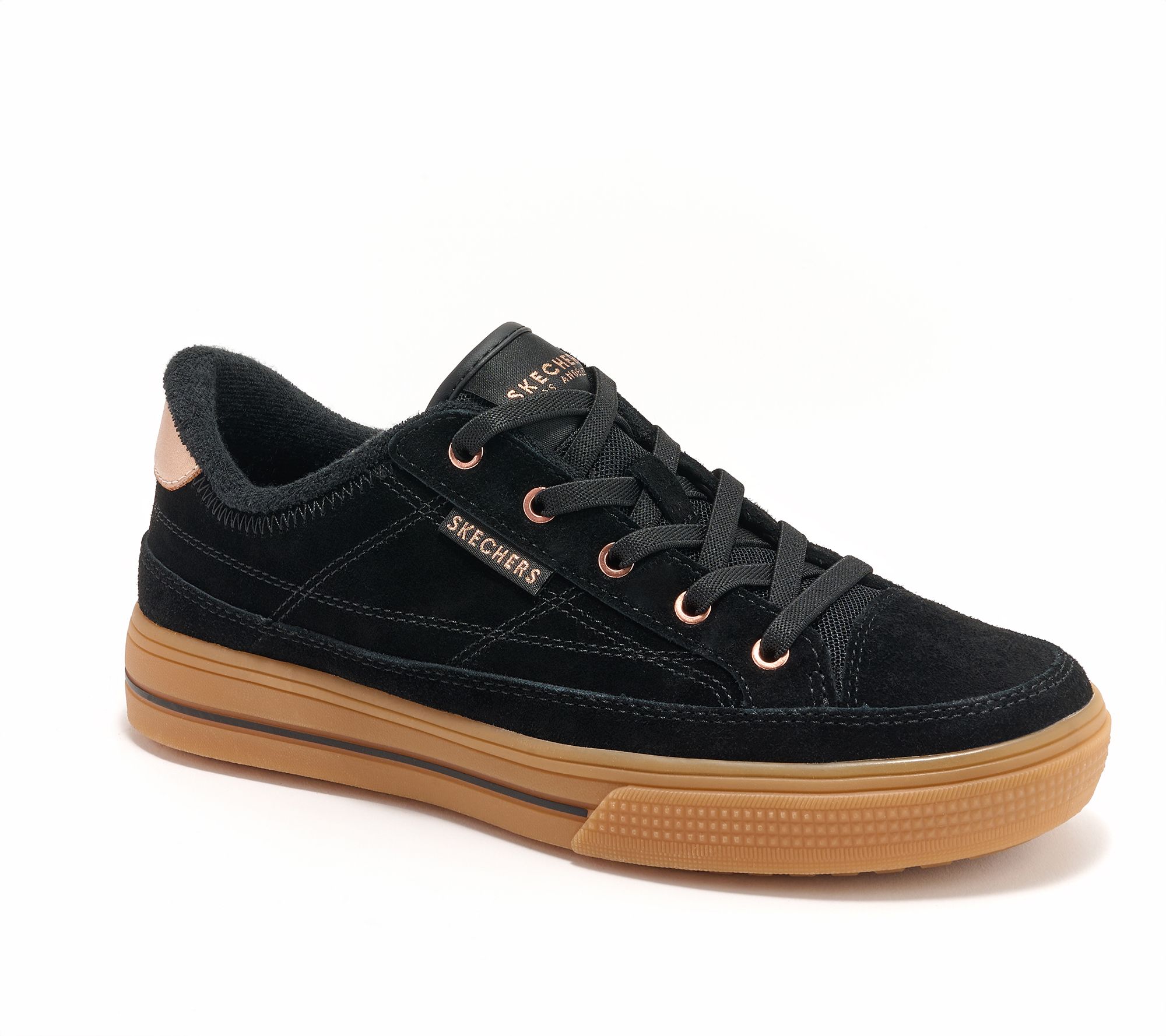 "As Is" Skechers Arch Fit Gallery Suede Sneakers