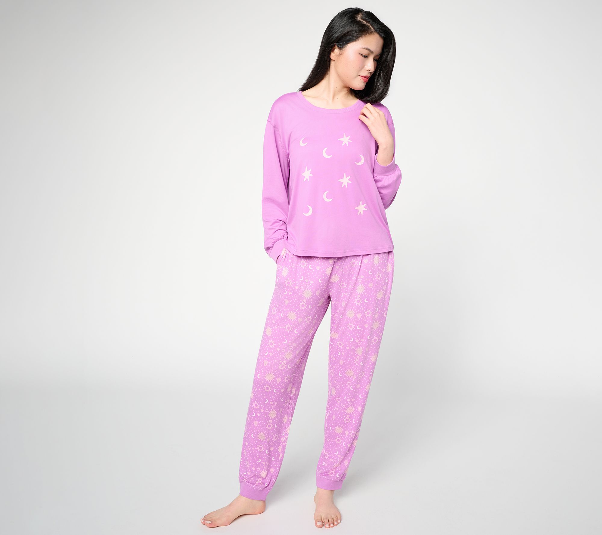 MUK LUKS Cloud Knit Halloween Pullover & Jogger Set
