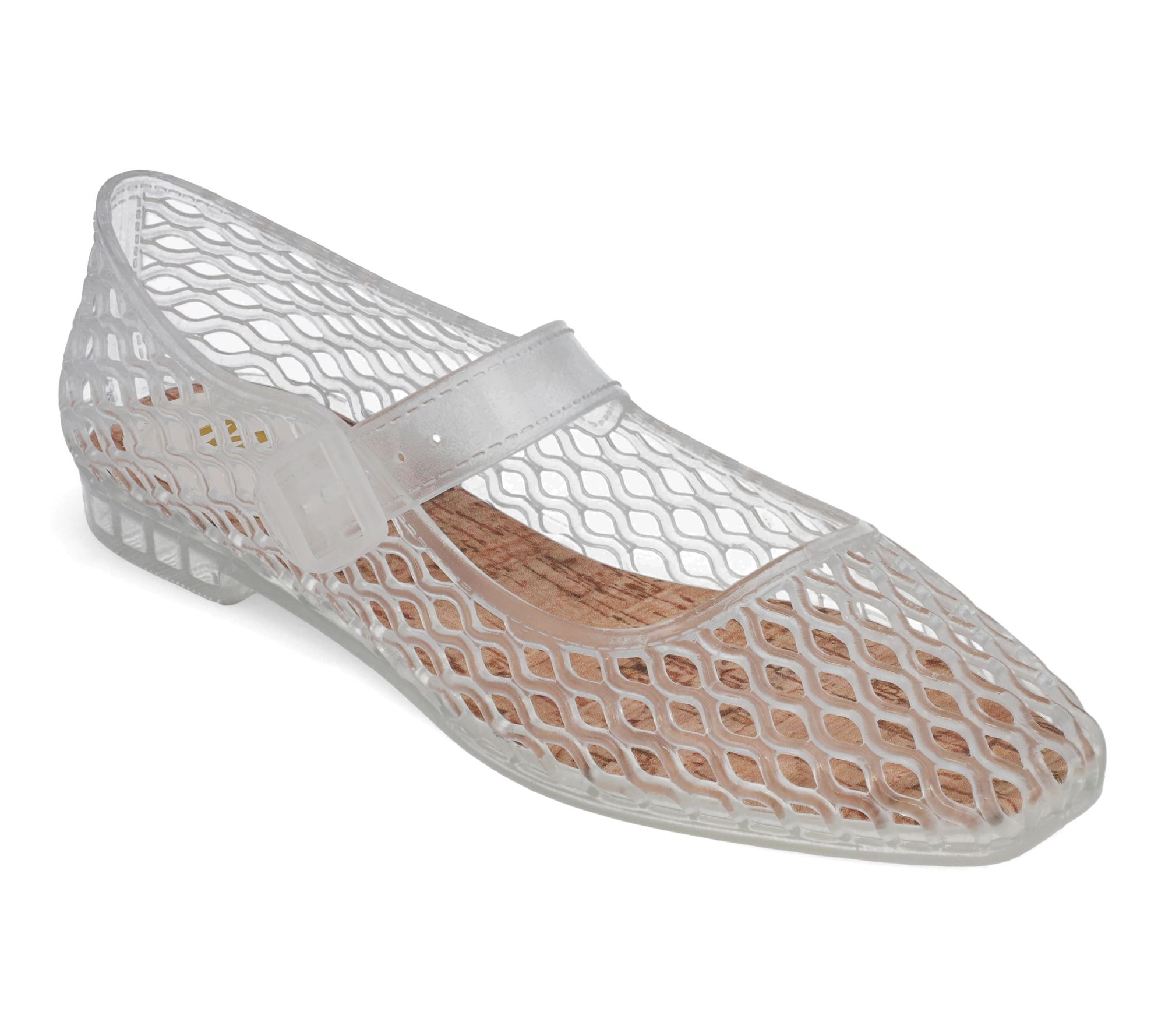 MIA PVC Mary Jane Flats - Coco