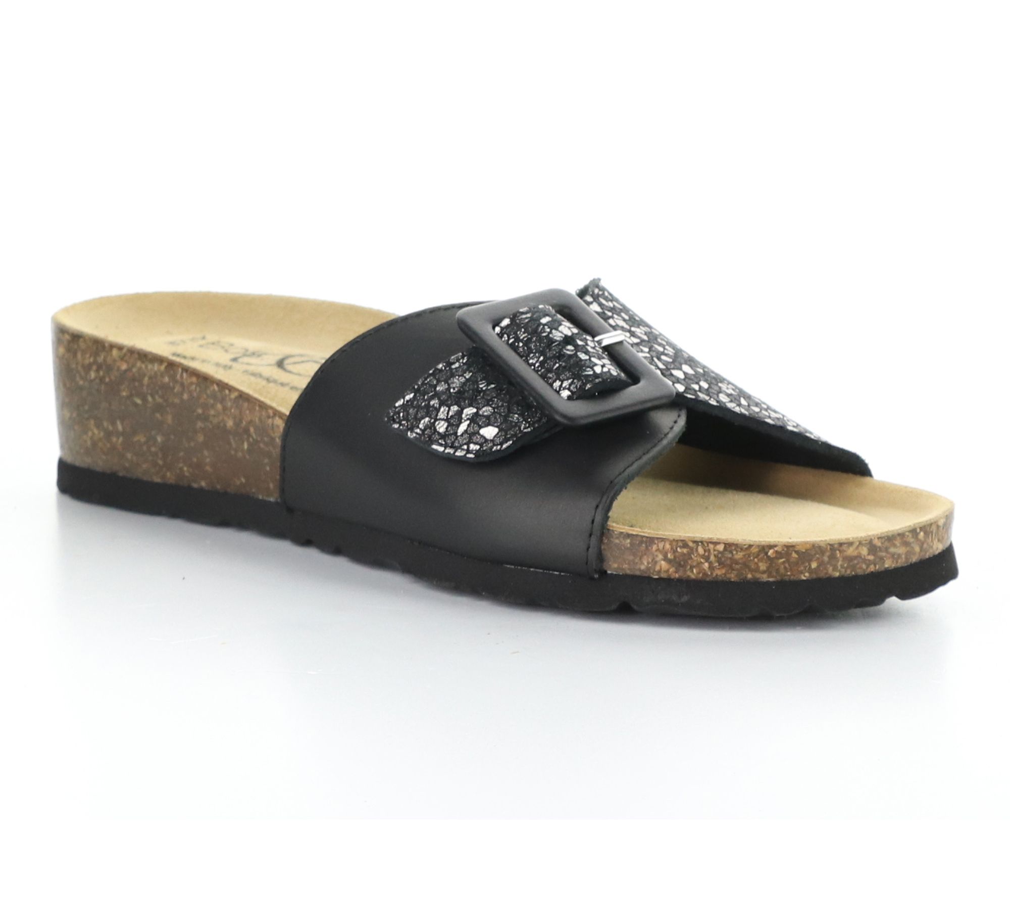 Bos. & Co. Leather/Speed Suede Sandals - Lyra