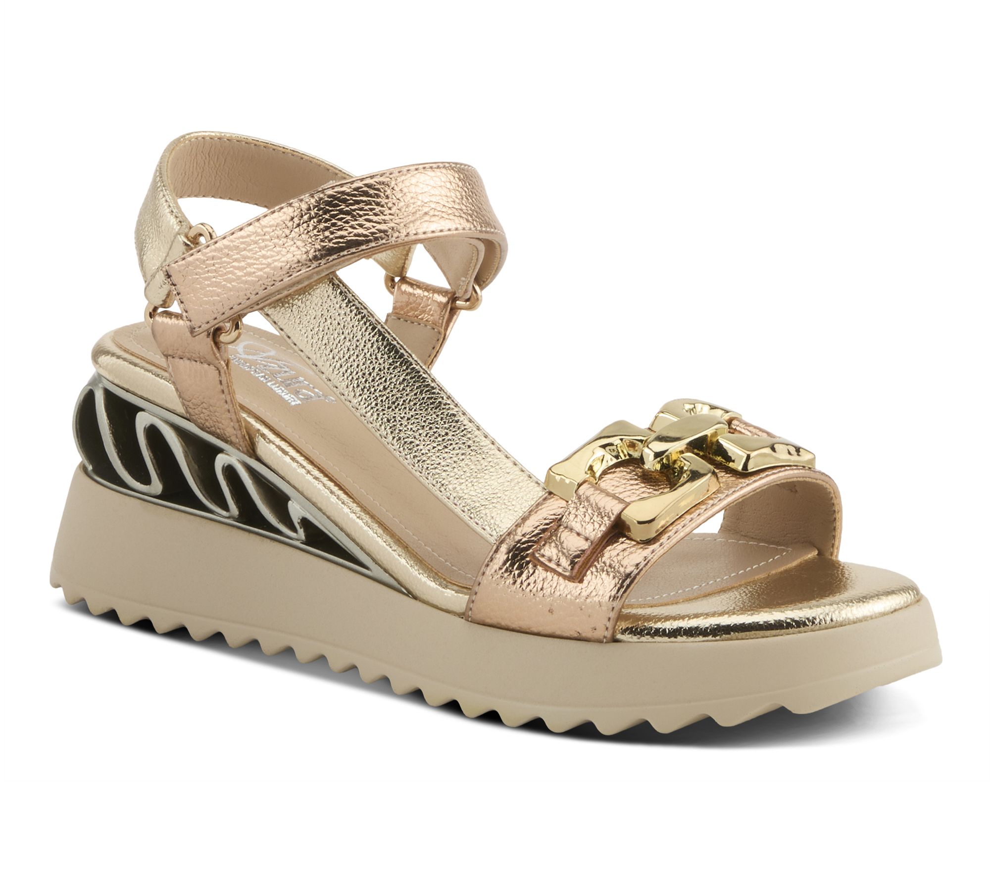 Azura by Spring Step Wedge Sandal - Fabilosi