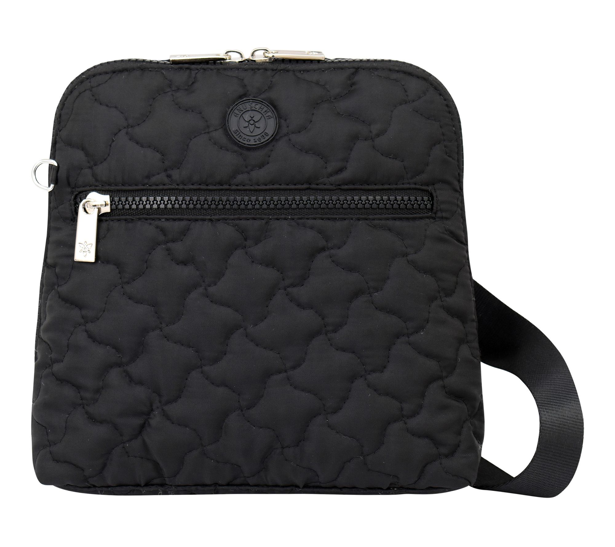 Anuschka Wanderlust Quilted Fabric Crossbody