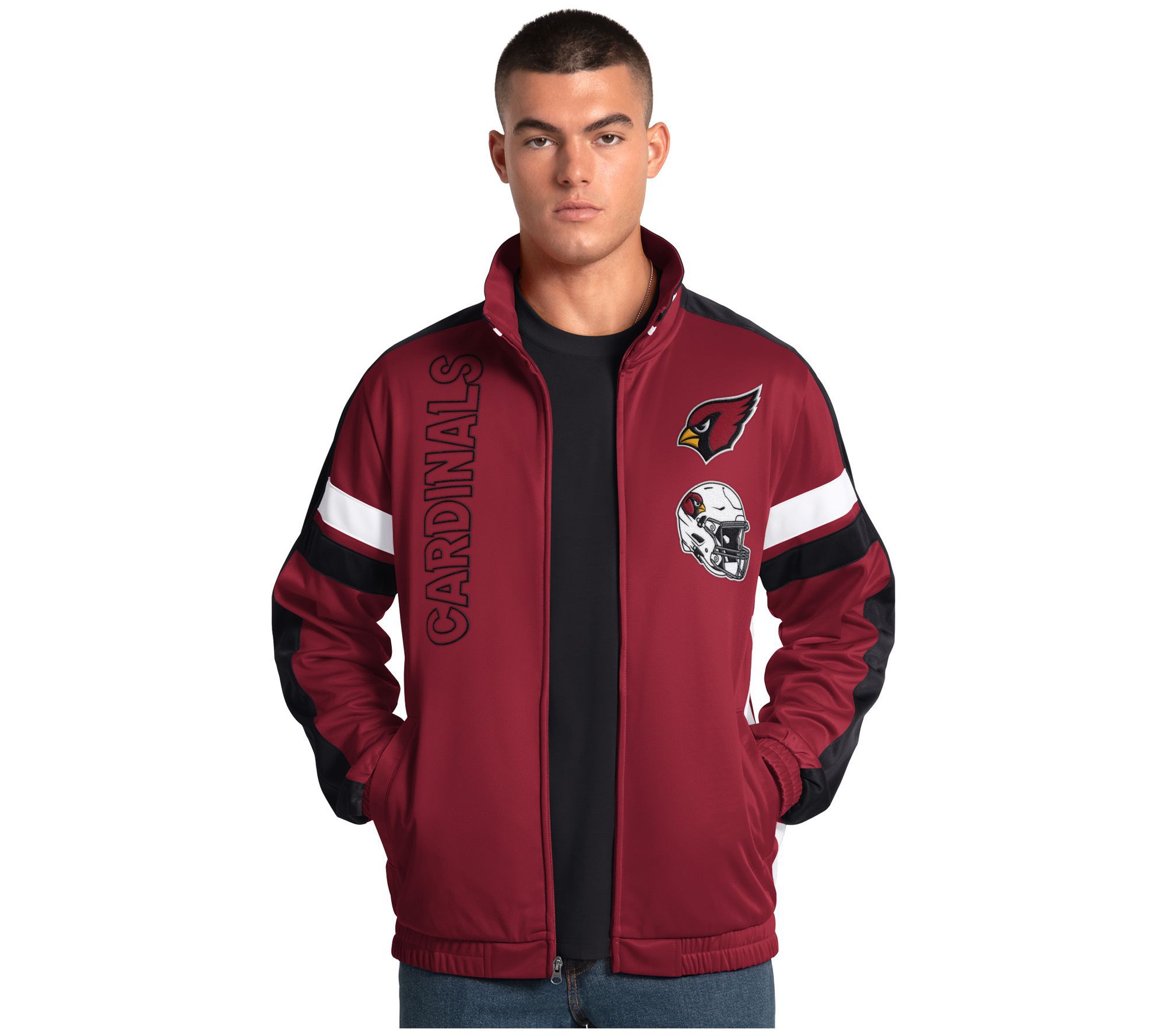 NFL Officially Licensed Men's Full Zip Track Jacket | QVC