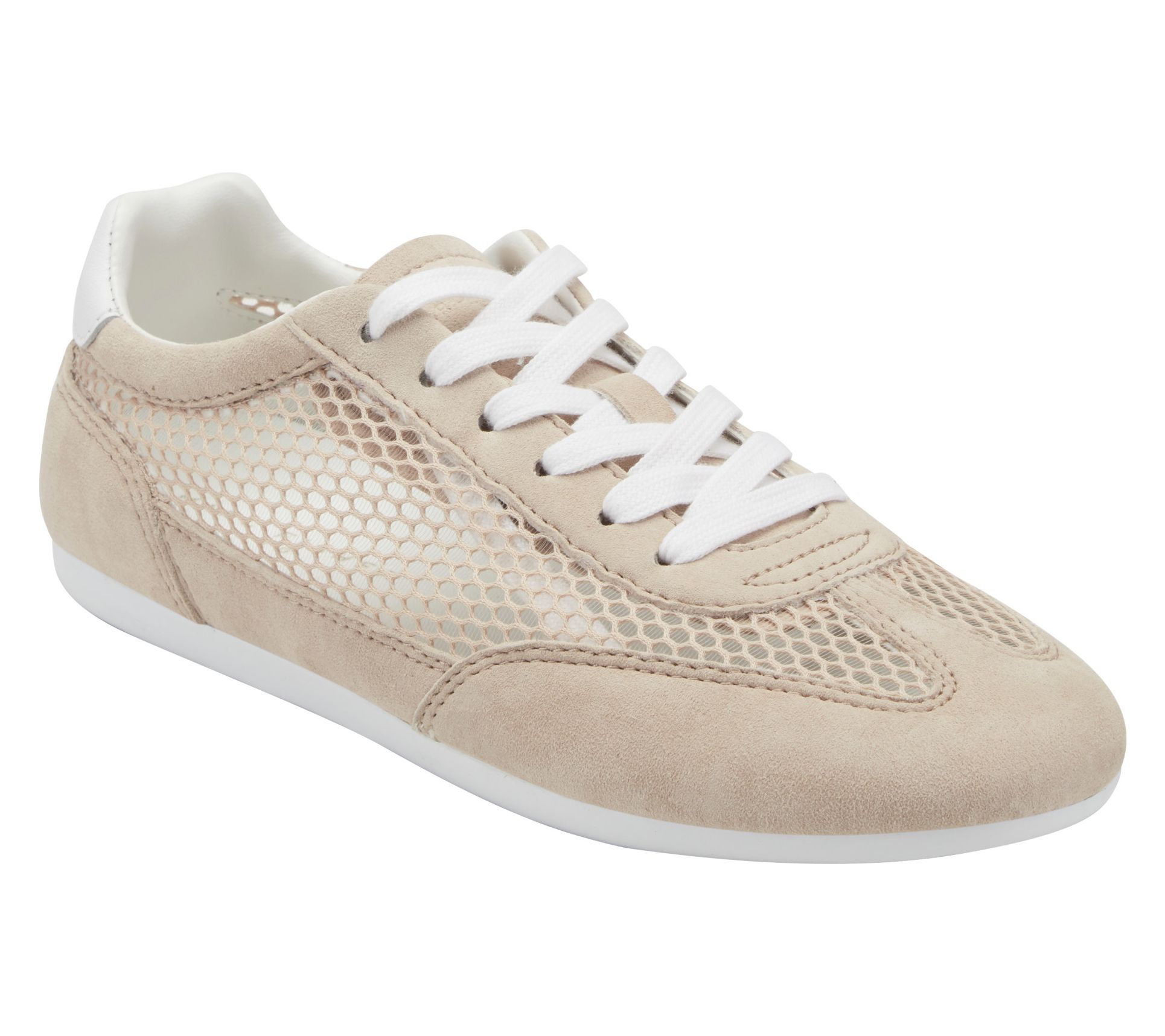 "As Is" Marc Fisher LTD Leather Lace Up Sneakers - Lexxy