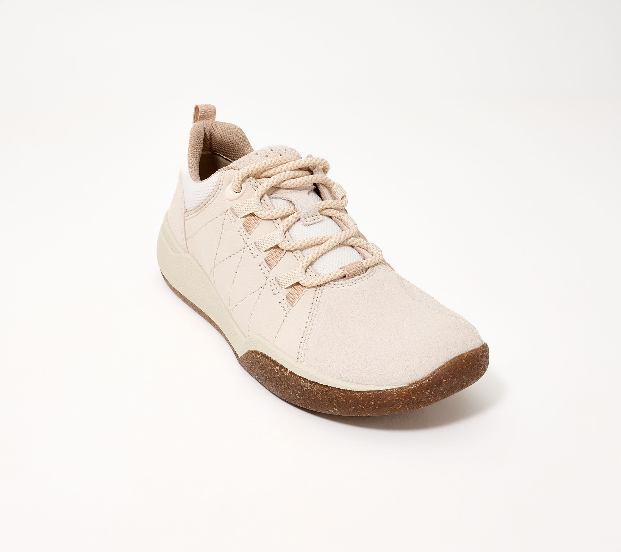 Clarks Collection Suede Lace-Up Sneakers -Aydria Lace