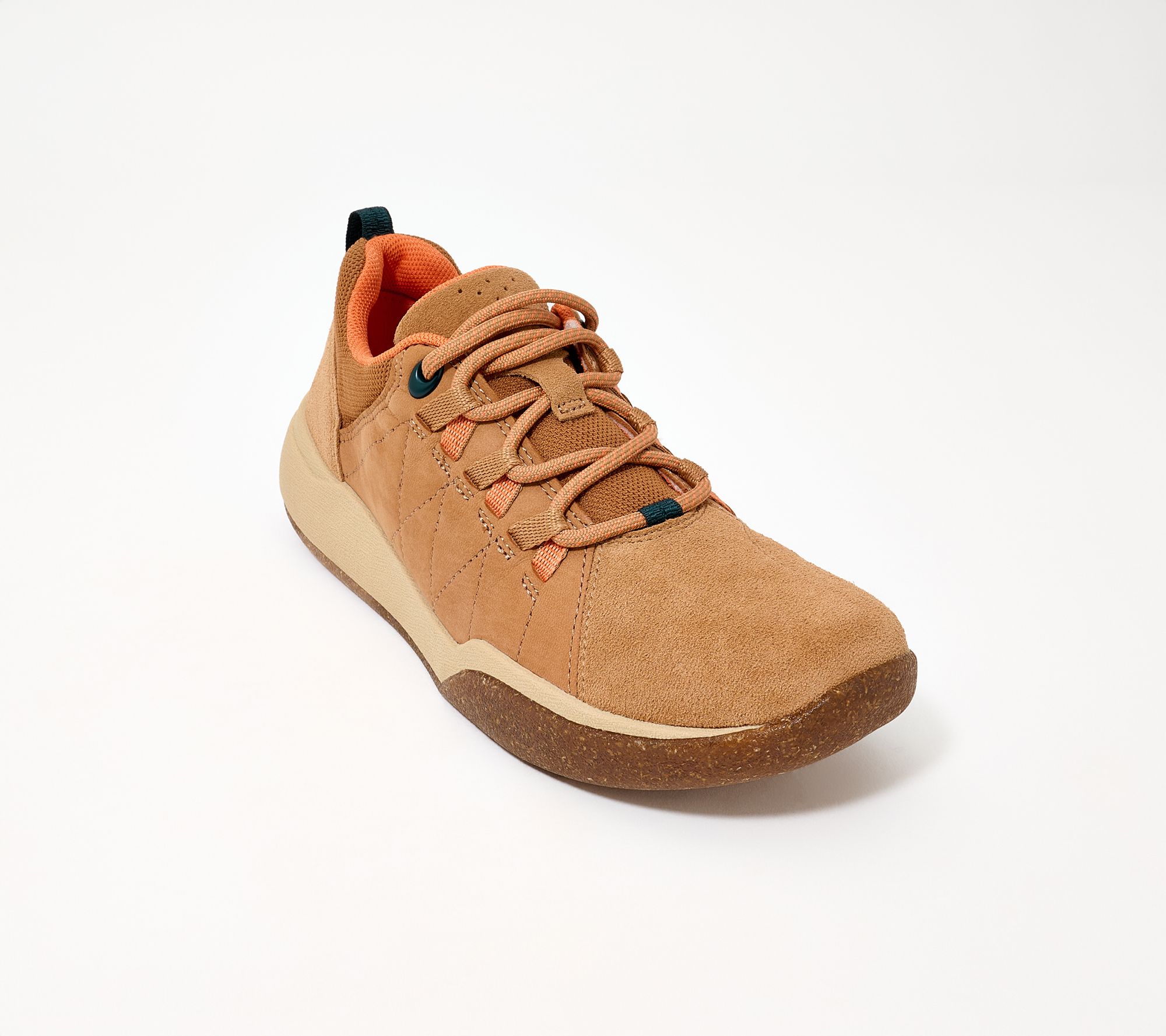 Clarks Collection Suede Lace-Up Sneakers -Aydria Lace