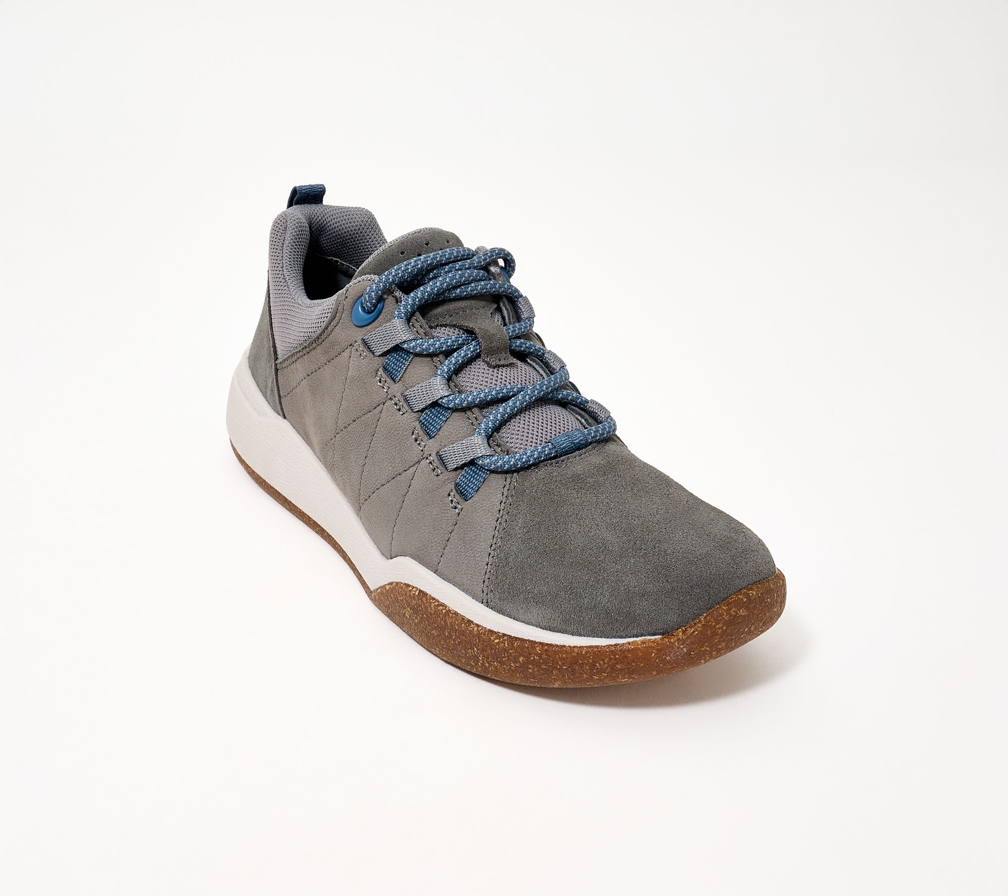 Clarks Collection Suede Lace-Up Sneakers -Aydria Lace