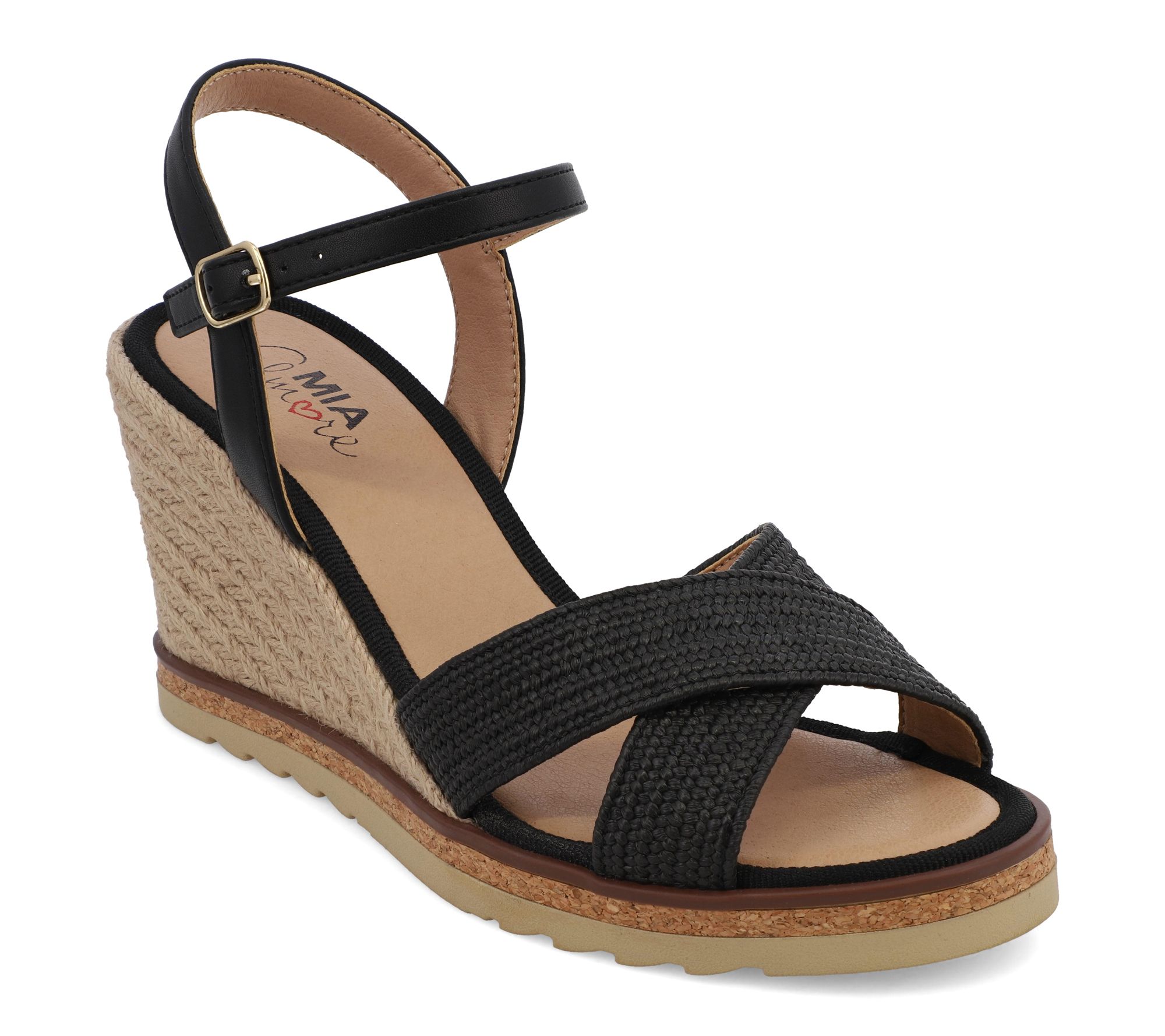 MIA Amore Espadrille Wedge Sandal - Allisha