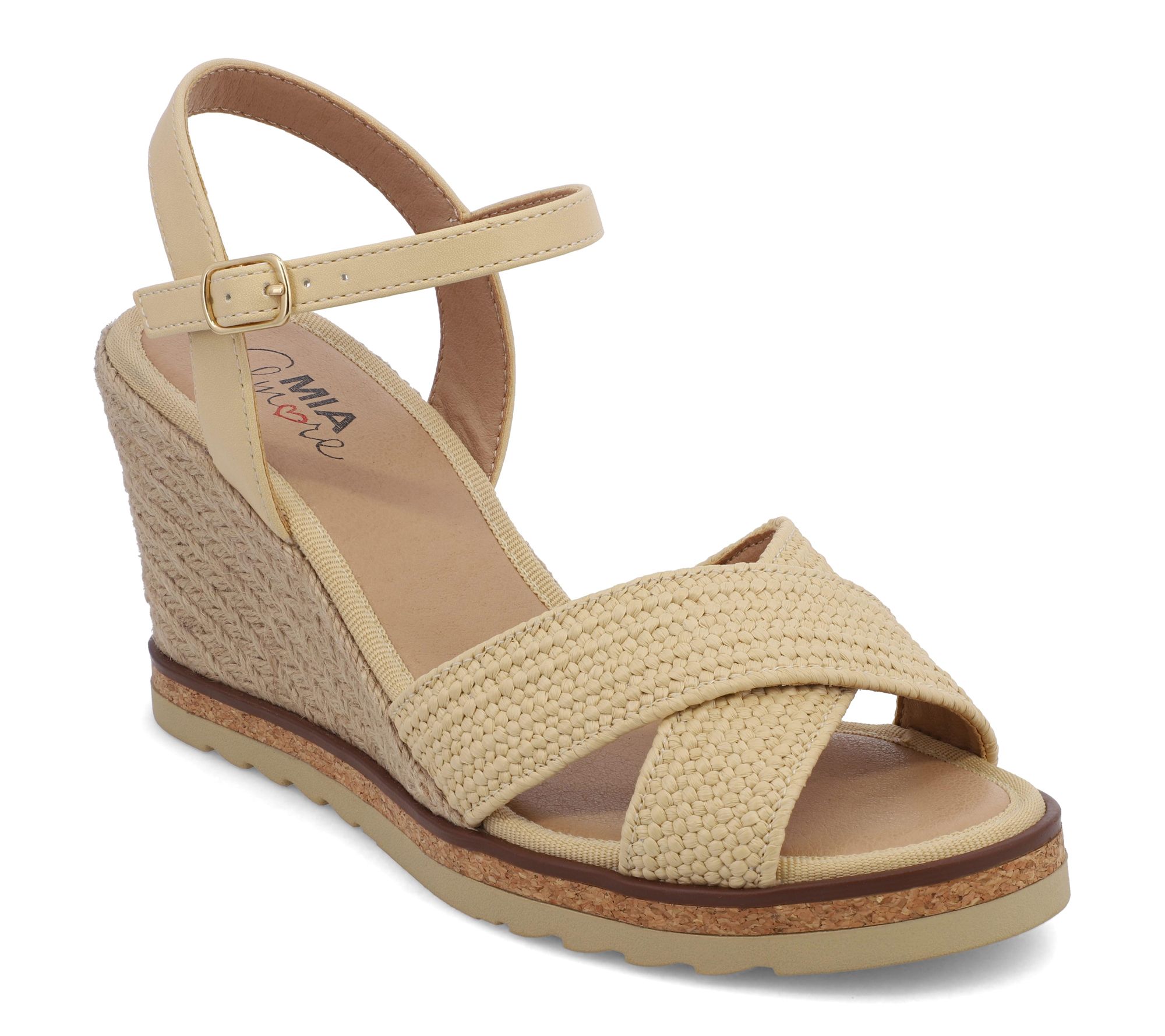 MIA Amore Espadrille Wedge Sandal - Allisha