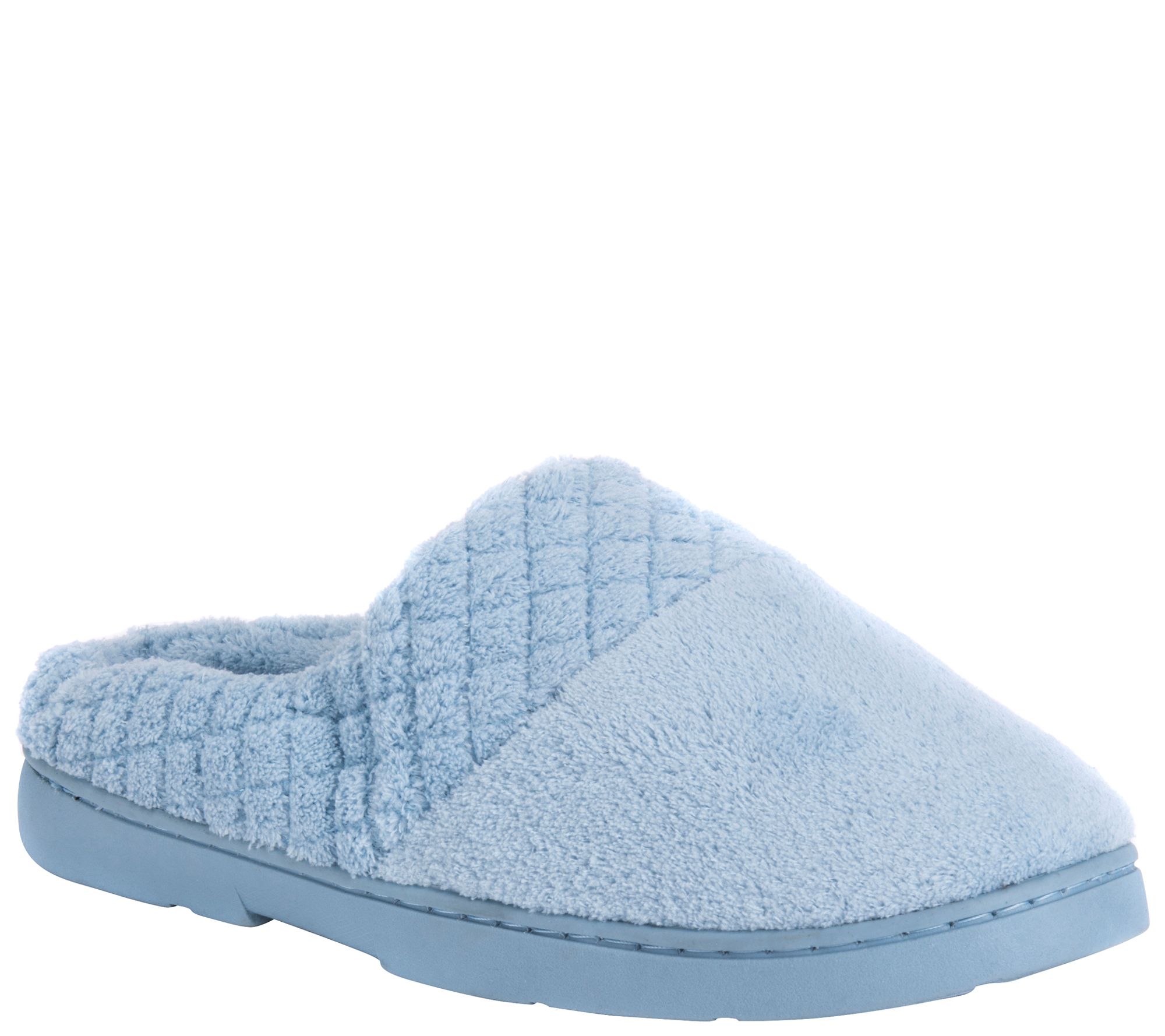 MUK LUKS Micro Chenille Clogs with QuiltedBand