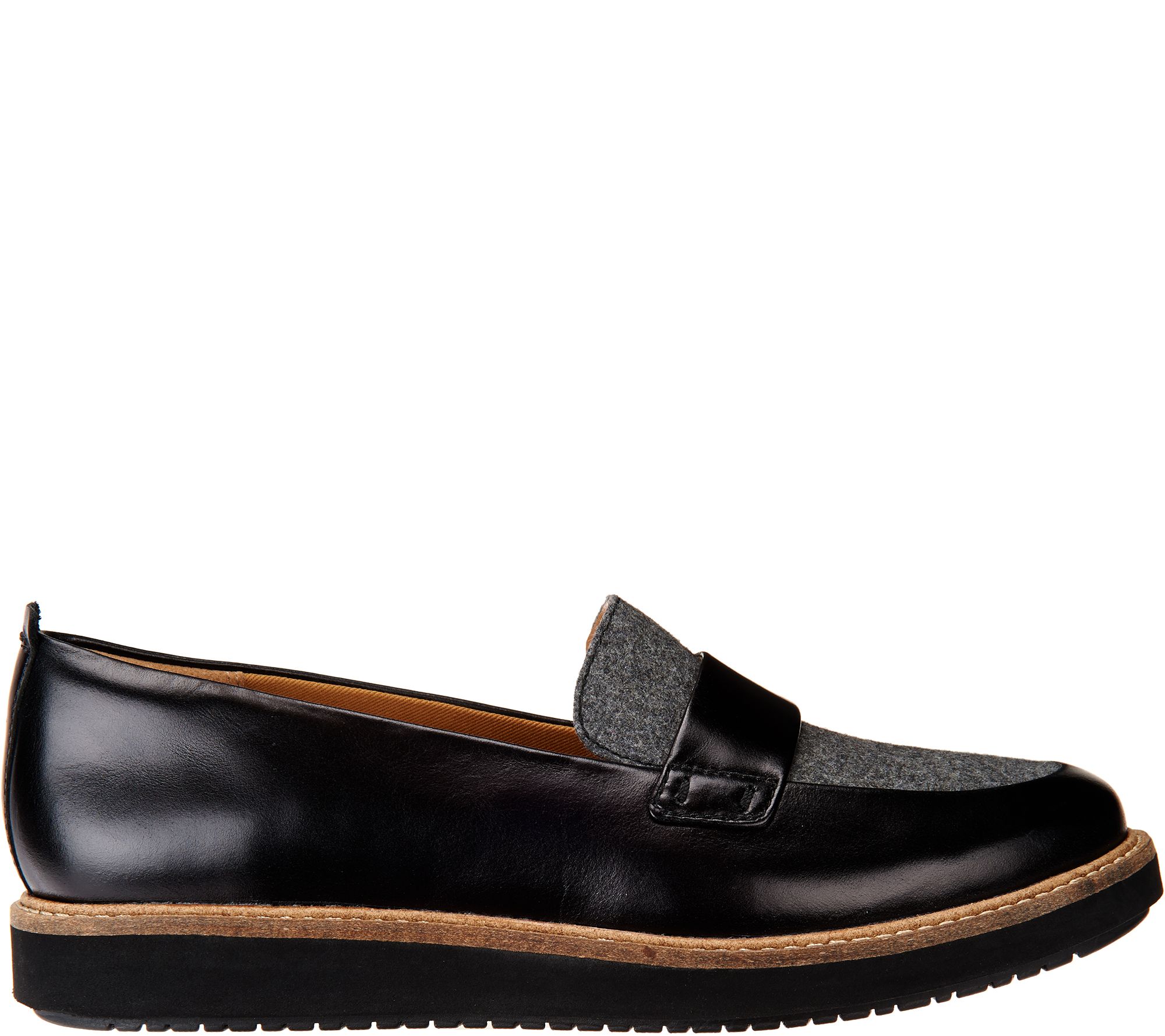 Clarks Artisan Leather Loafers - Glick Avalee - QVC.com