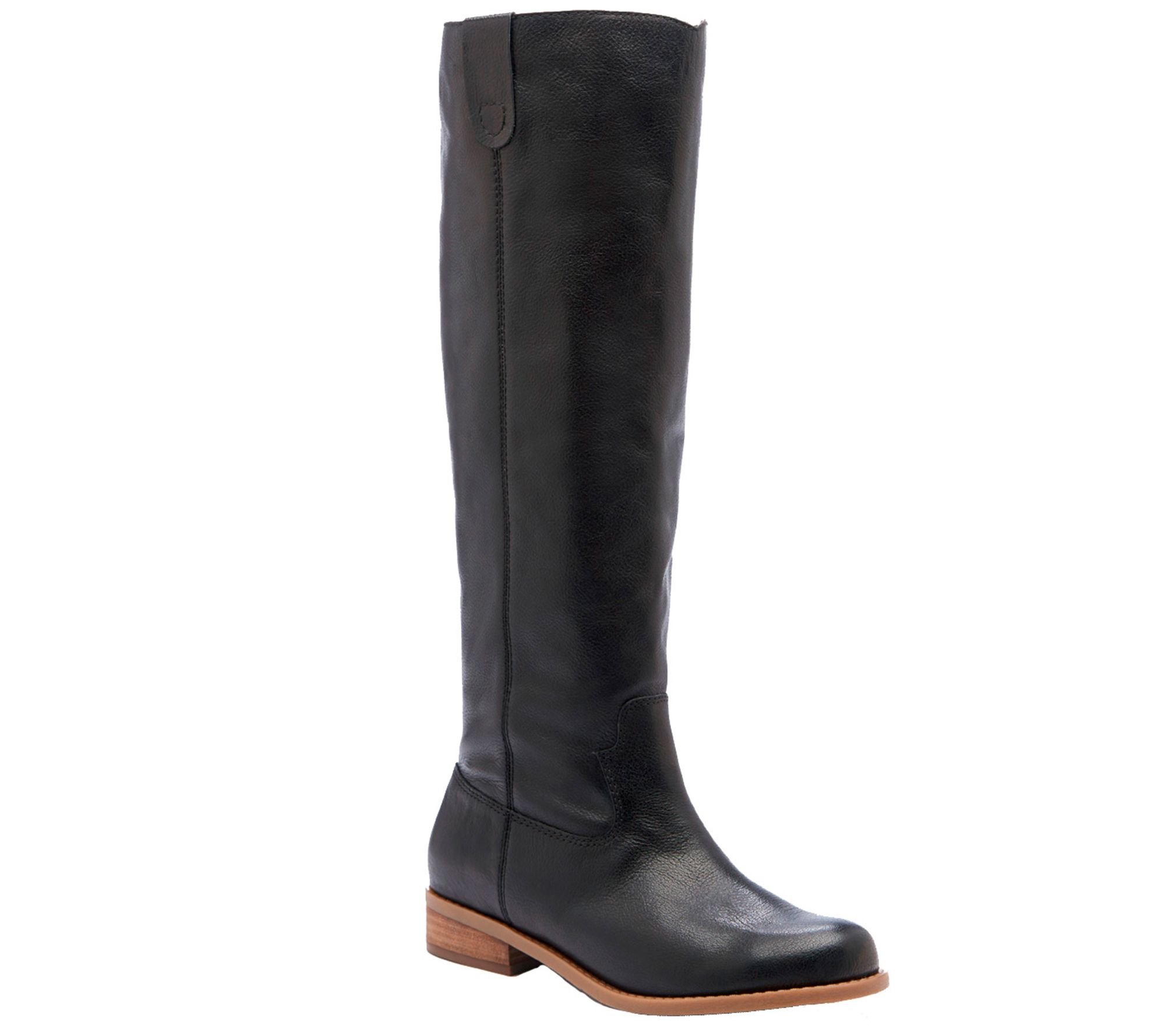 Sole Society Leather or Suede Tall Boots - Hawn — QVC.com