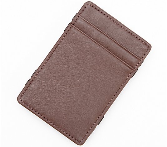 Royce New York Leather The Magic Wallet - QVC.com