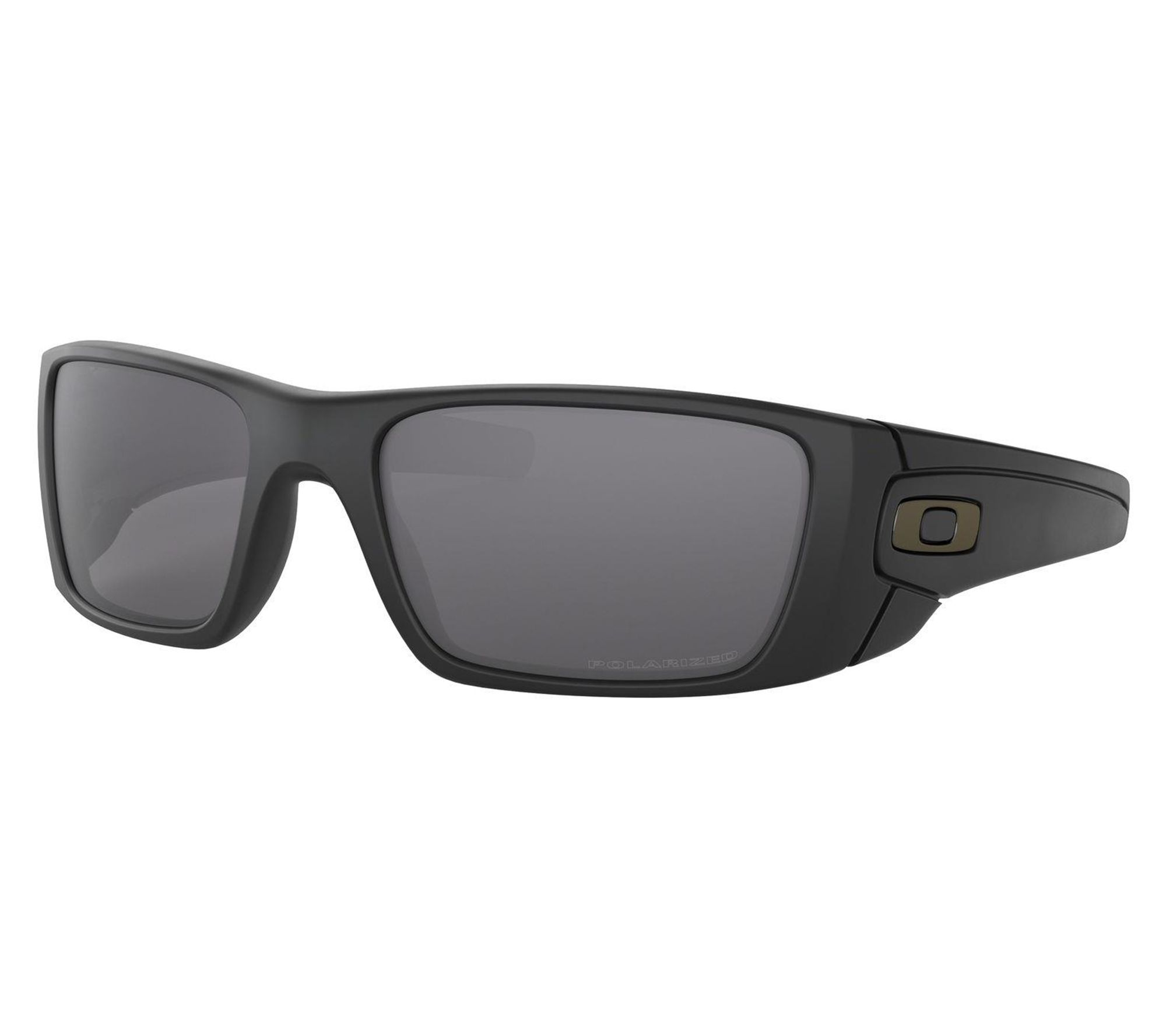 Oakley Men's Matte Black Polarized Sunglasses - Fuel Cell