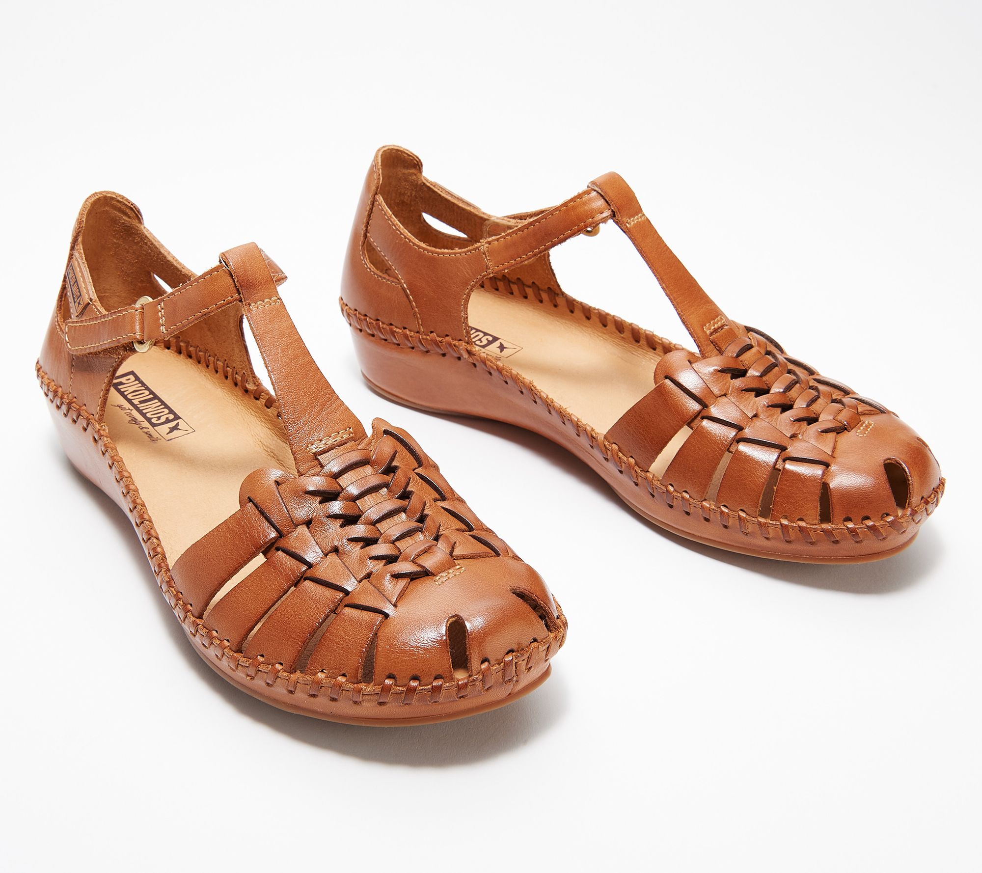 Pikolinos Leather Sandals Salamanca - QVC.com
