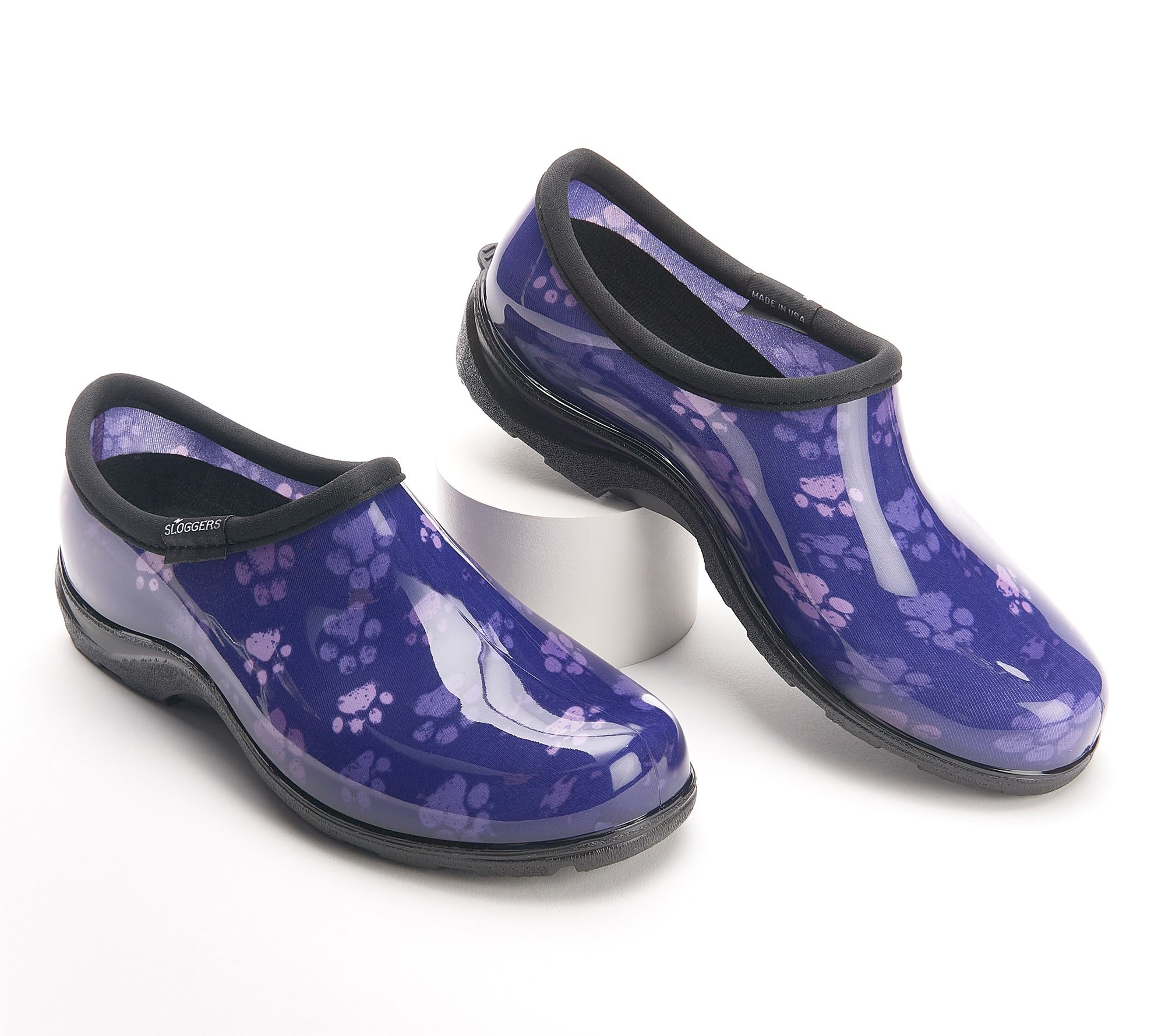 Sloggers Women's Garden/Rain Shoes 10 US Purple 