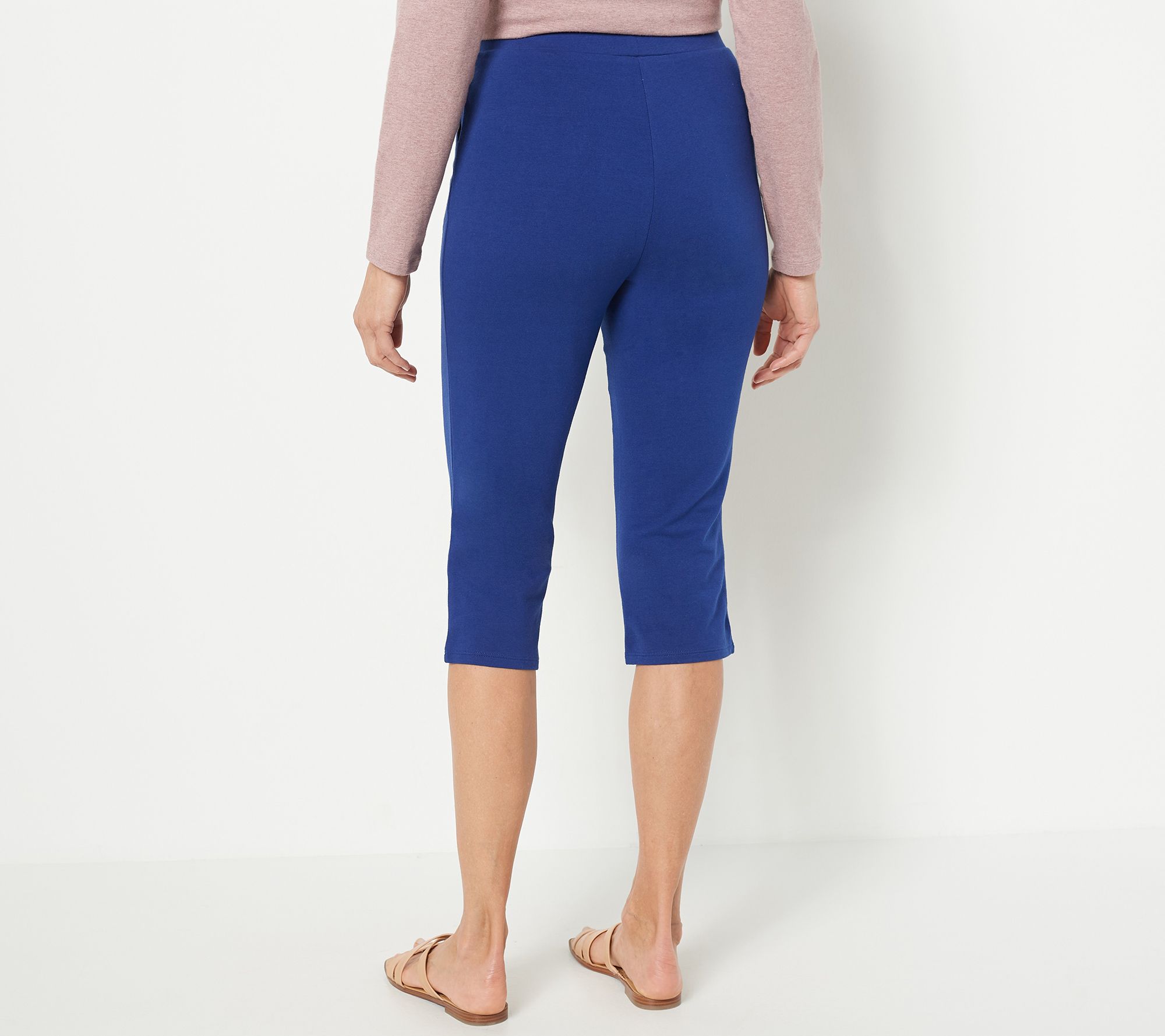 Studebaker in Coral Capri Leggings — Cotton & Quill