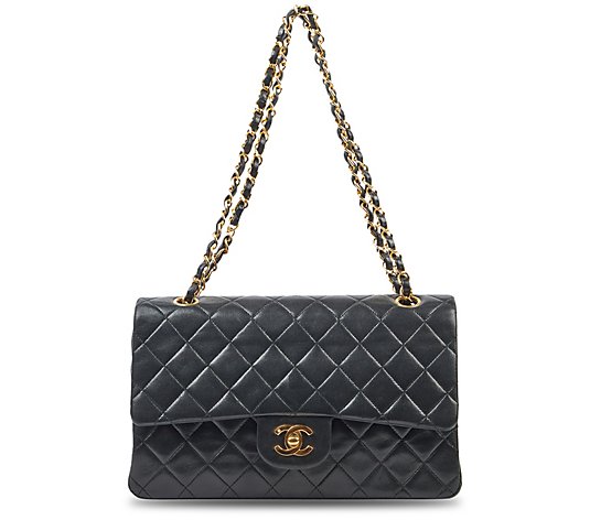 Chanel Classic Small Double Flap GHW Lambskin Shoulder Bag