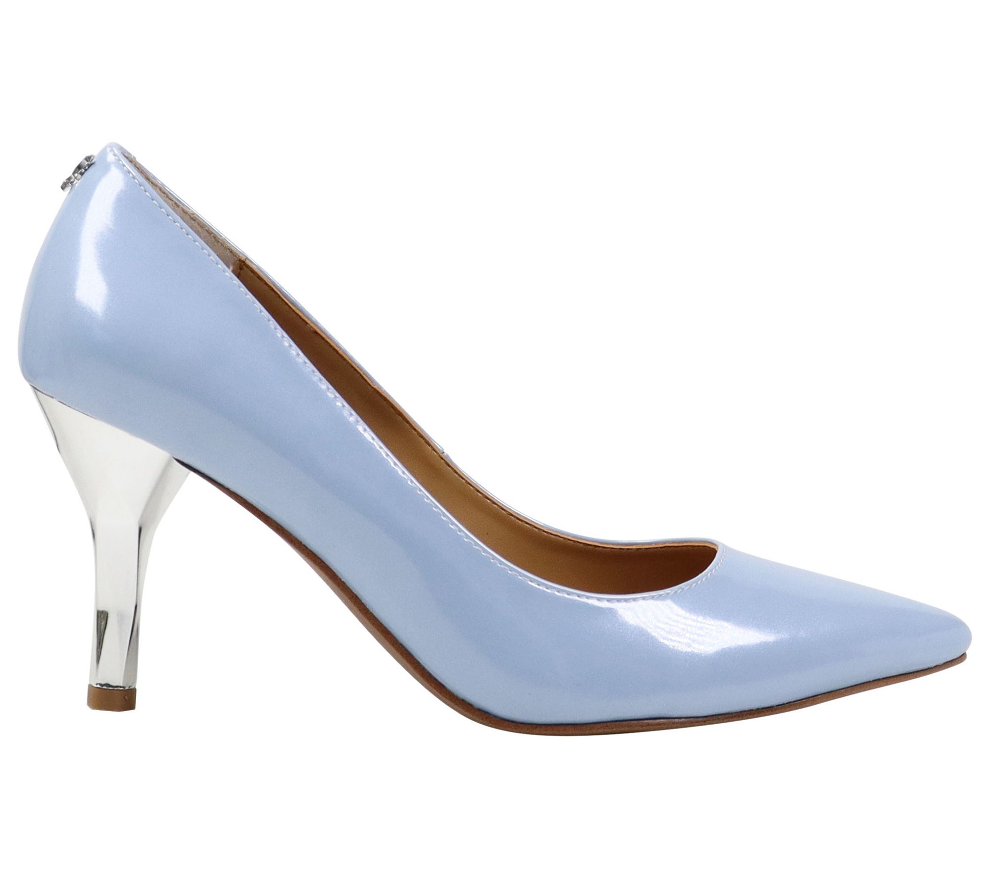 〈うさ〉treat ürself pumps J. Renee' Pump - Kanan Synthetic Patent - QVC.com